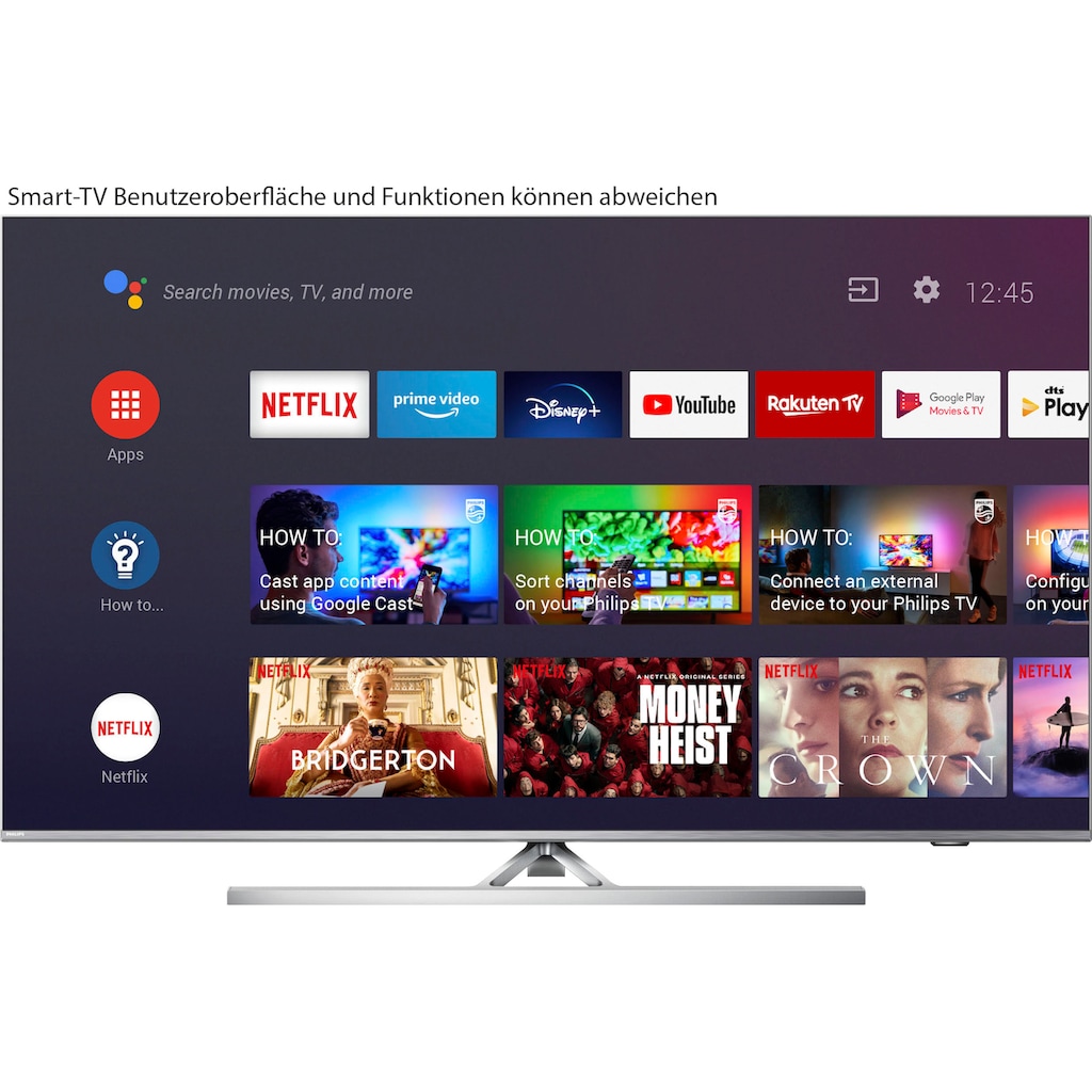 Philips LED-Fernseher »65PUS8506/12«, 164 cm/65 Zoll, 4K Ultra HD, Smart-TV, 3-seitiges Ambilight