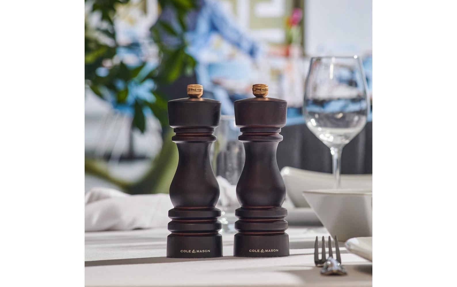 Cole & Mason Salz-/Pfeffermühle »London 2 x 18 cm« Salz- und Pfeffermühle-Set