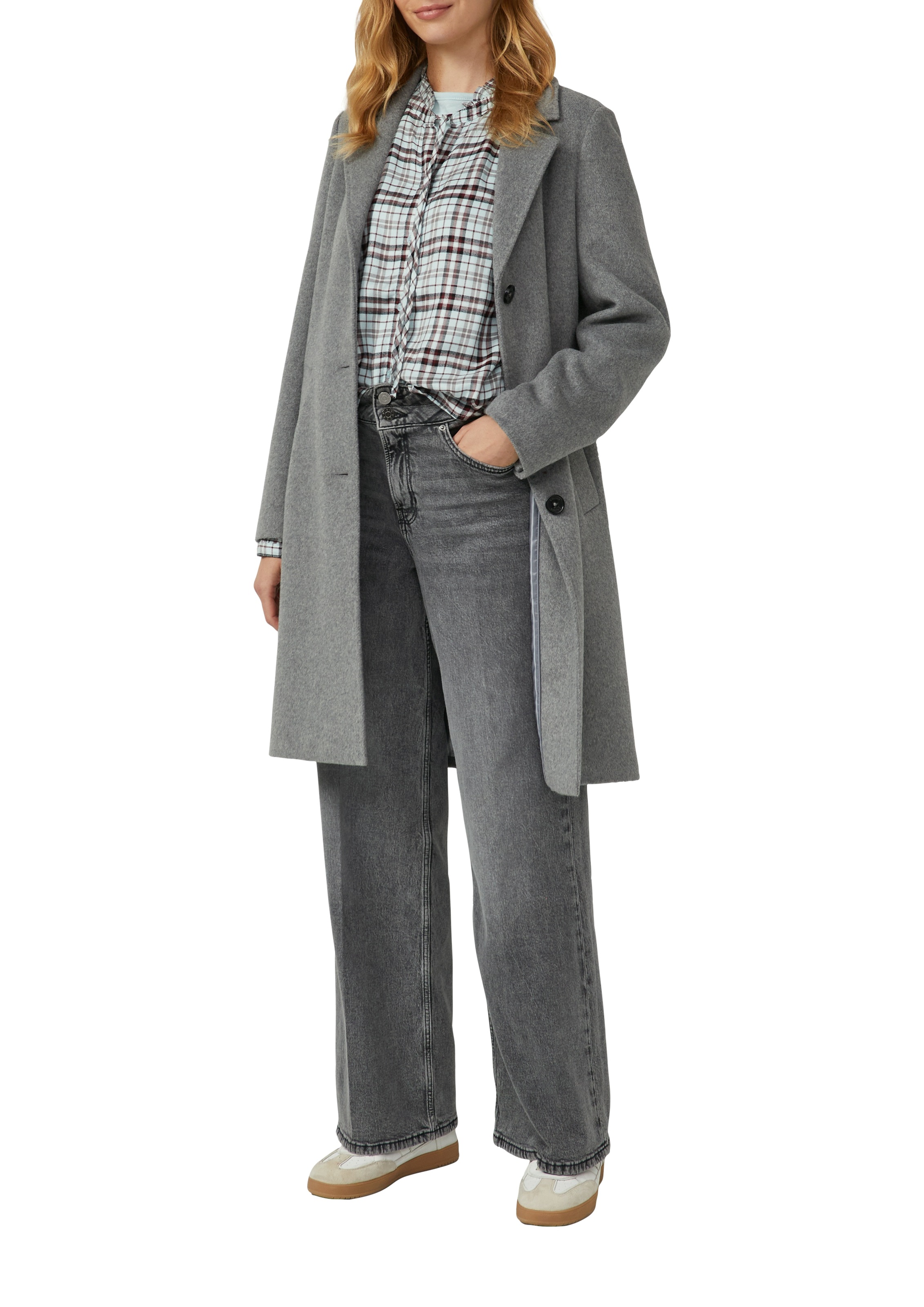 s.Oliver Karobluse mit verspielten Details, Relaxed Fit