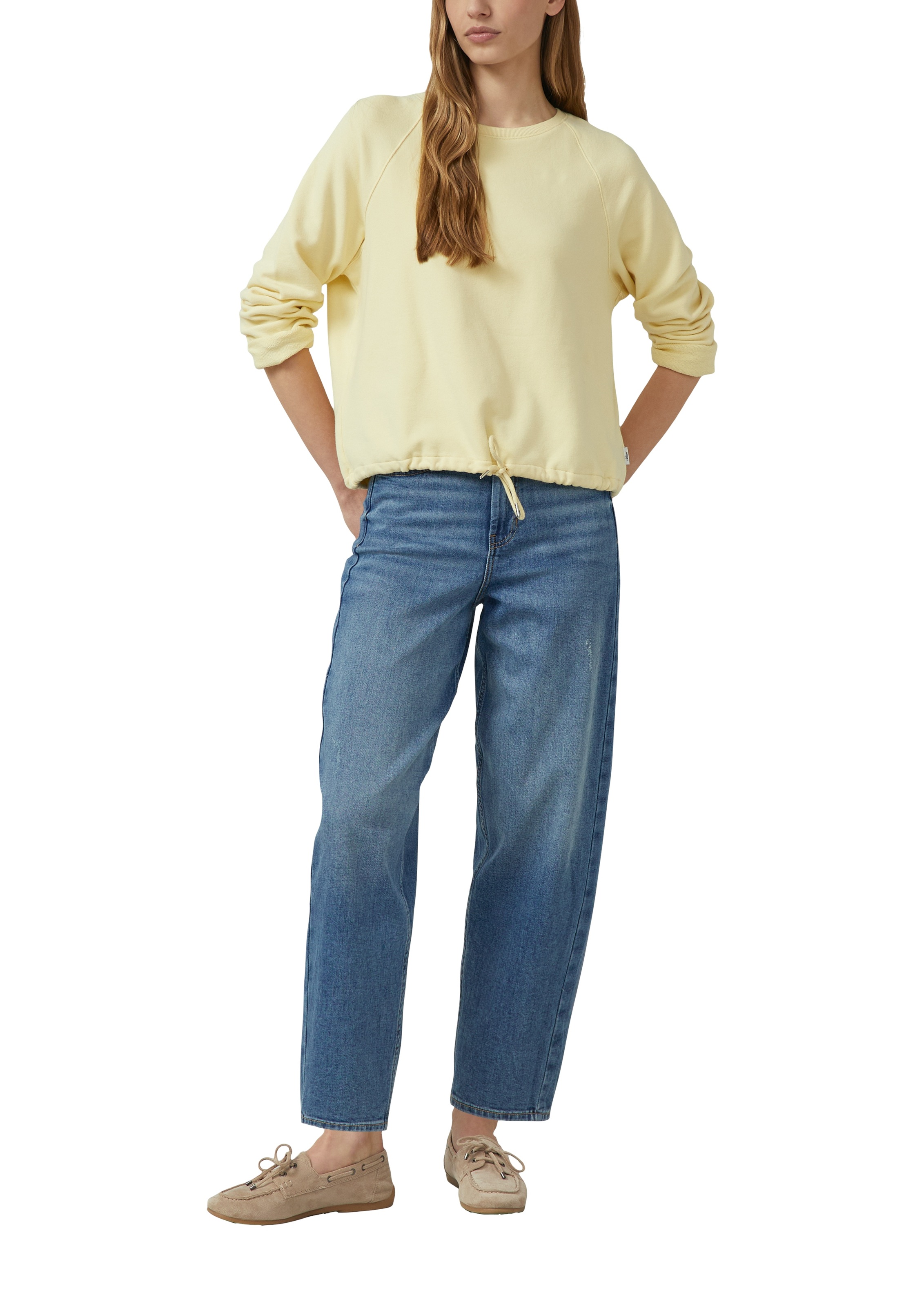 s.Oliver Sweater , mit Bindeband am Saum
