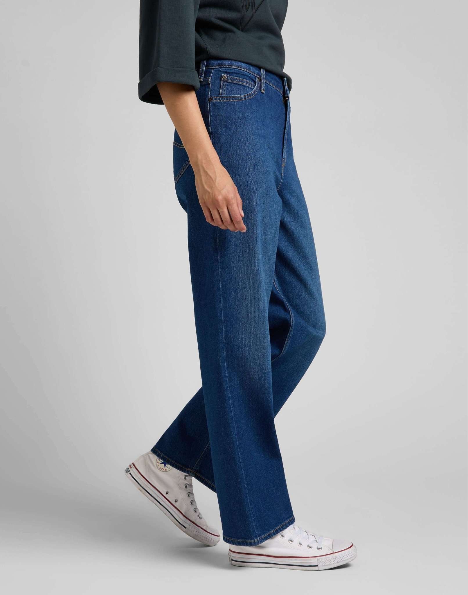 Lee® Weite Jeans »LEE Flared Jeans Wide Leg Long«