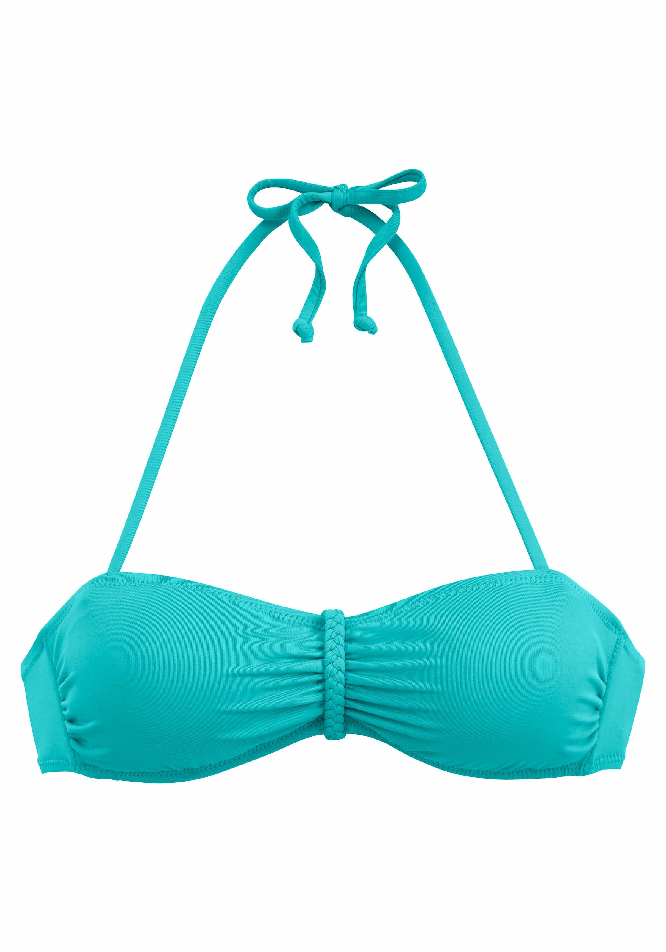 Buffalo Bandeau-Bikini-Top »Happy«, mit geflochtenem Detail