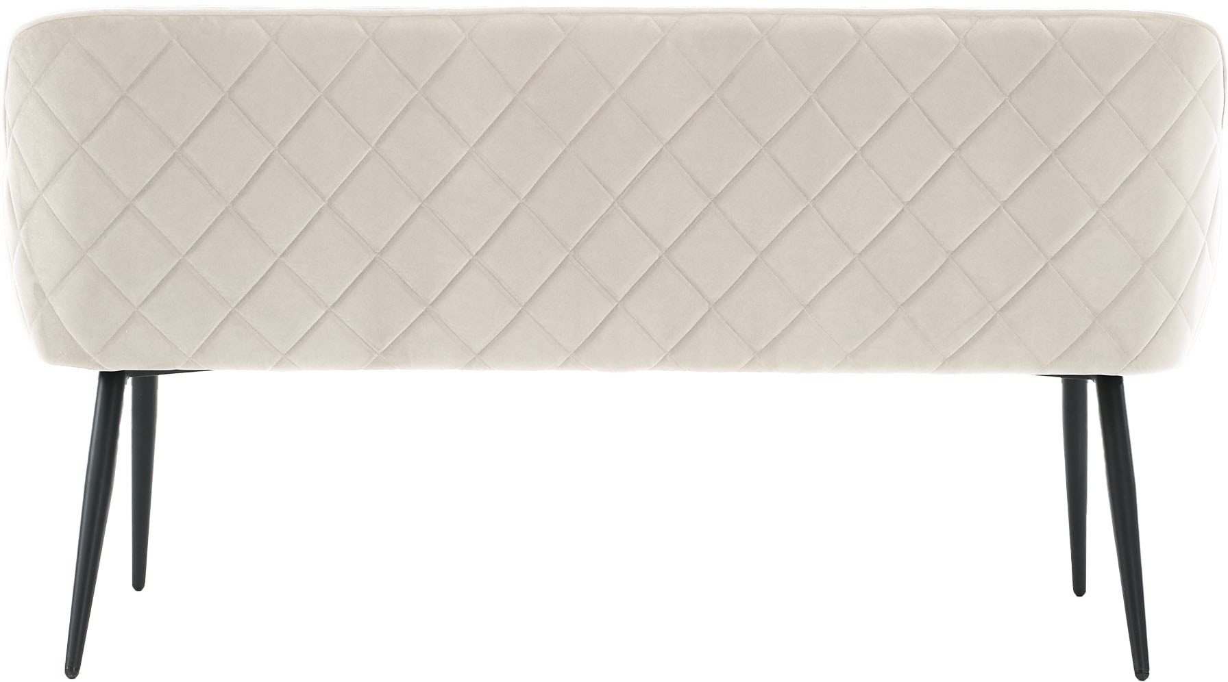 SalesFever Eckbankgruppe, (Set, 6 tlg.), Rückenfläche mit aufwändiger Rautensteppung