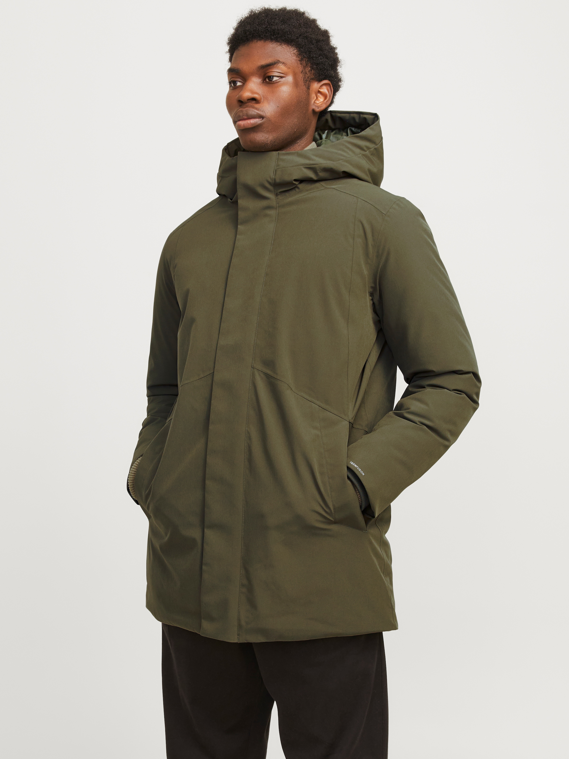 Parka »JJEKEEN PARKA SN«, mit Kapuze