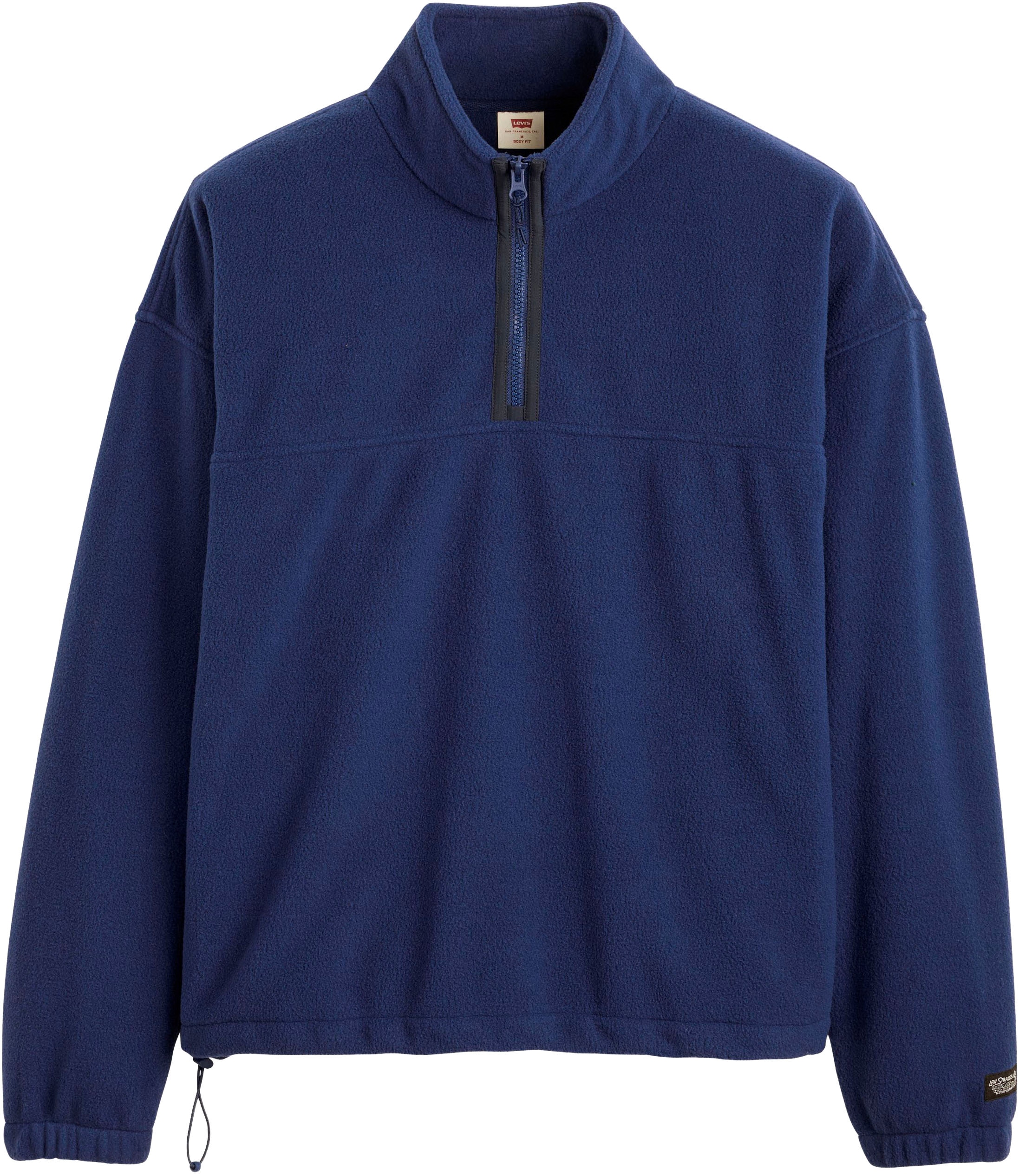 Levi's® Pull en polaire »REDWOOD HALF ZIP«, ourlet avec cordon de serrage

