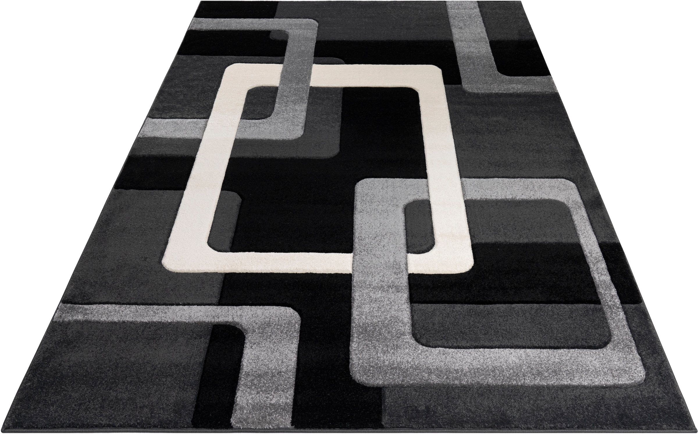 Teppich »Maxim«, rechteckig, Hoch-Tief-Effekt, Kurzflor, 3D-Design