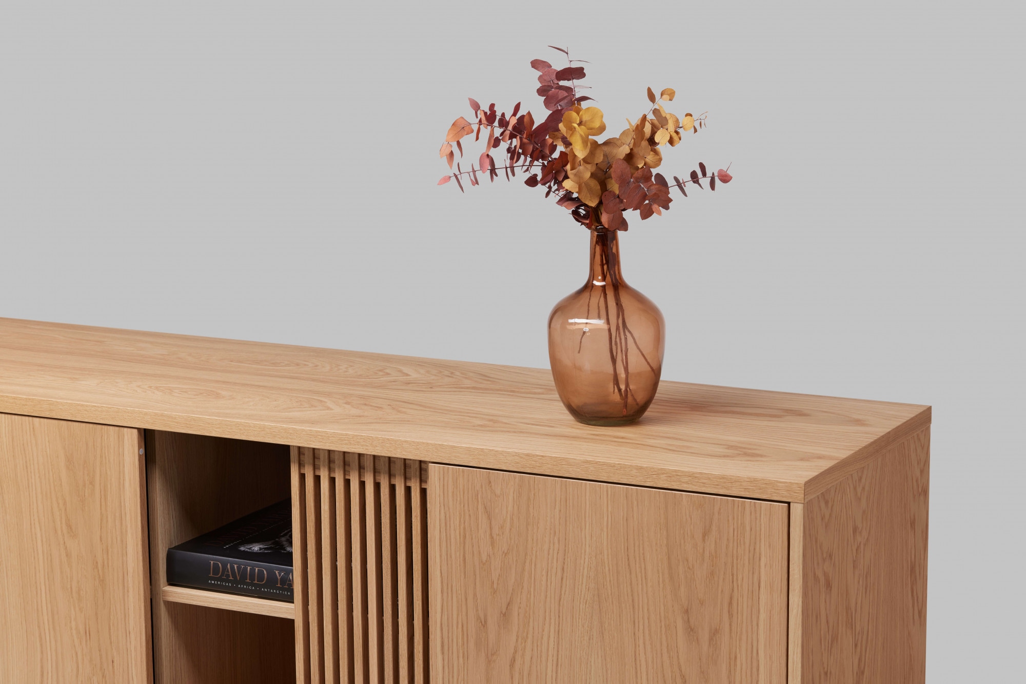 Woodman Sideboard »Ende«, Kommode, teilmassiv, Metallfüsse, Breite 188 cm, FSC®