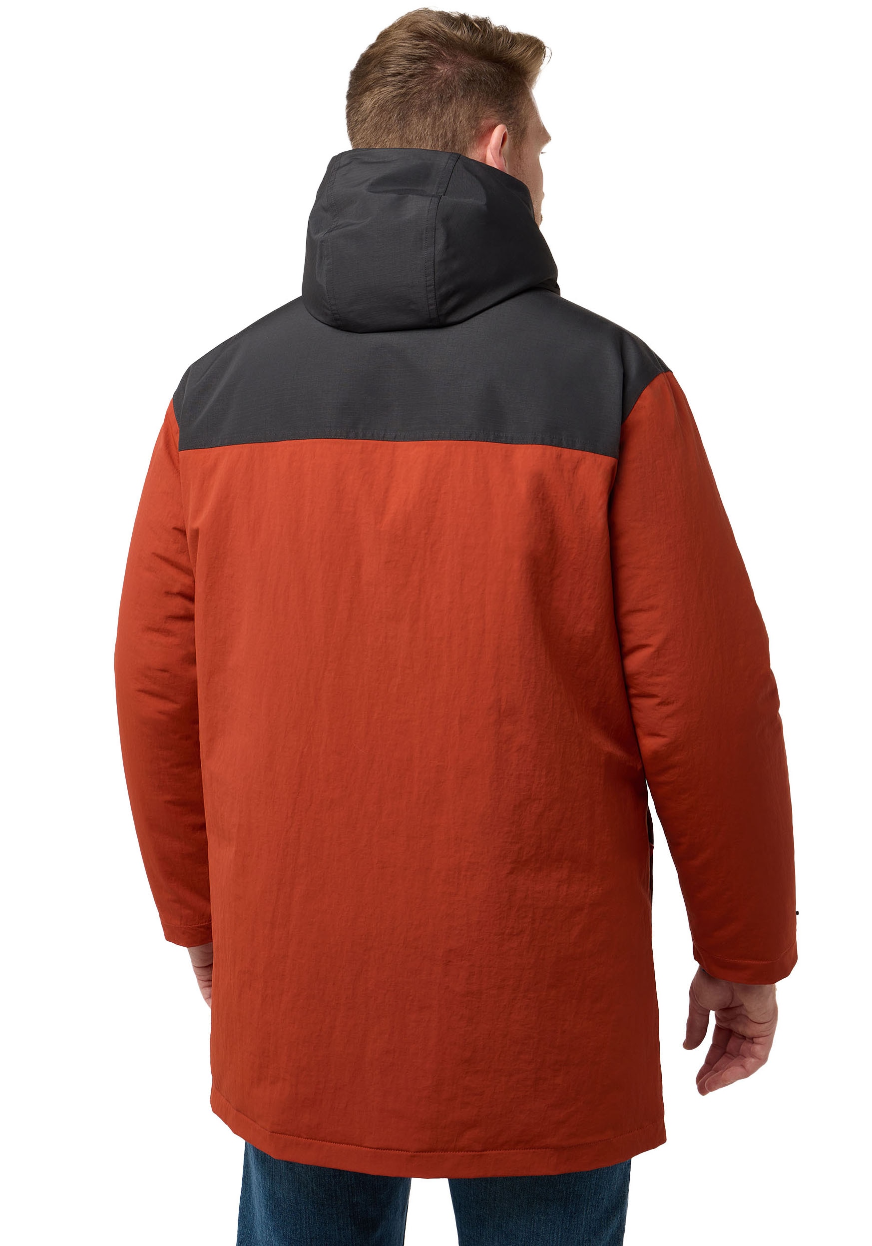 Jack Wolfskin Funktionsparka »GLETSCHERSEE«, mit Kapuze, Wärmend, wasserdicht, Übergangsjacke