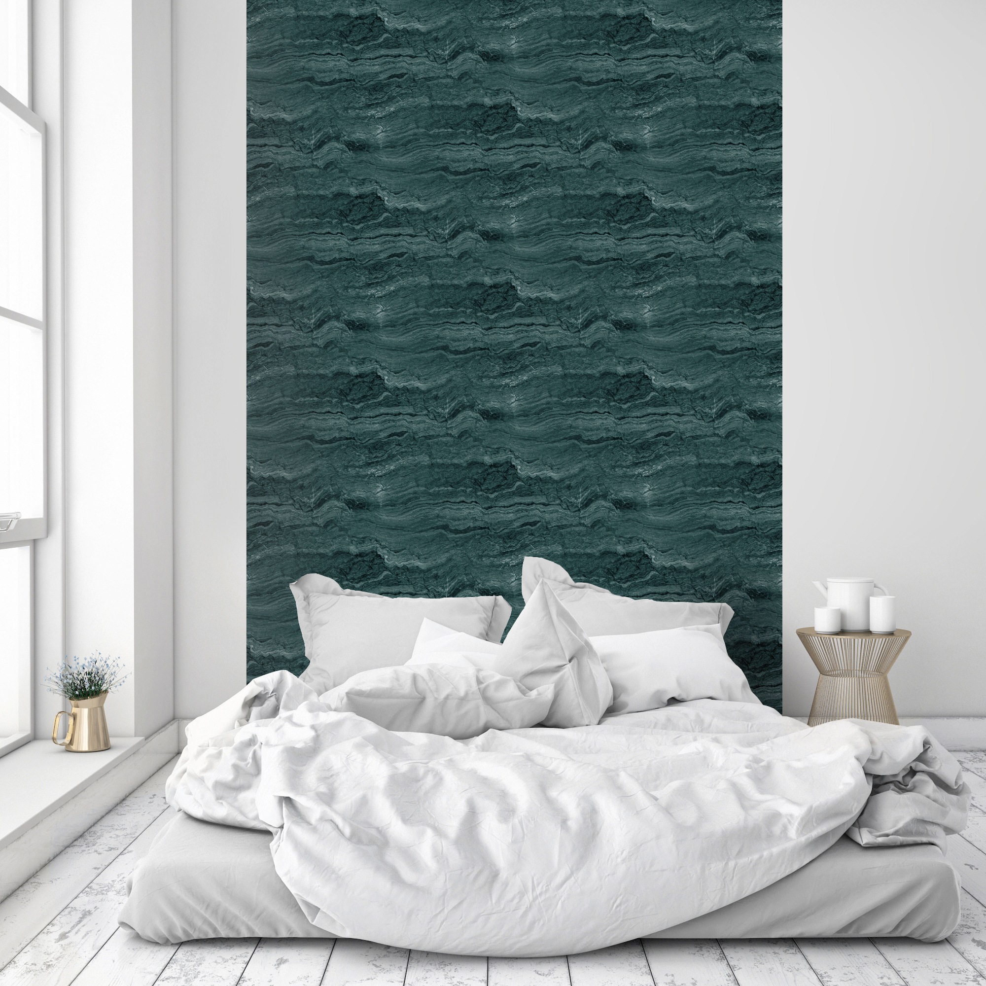 queence Papier peint vinyle »Adeline« 90x250cm, selbstklebend, kinderleichte Anbringung, , Sticker