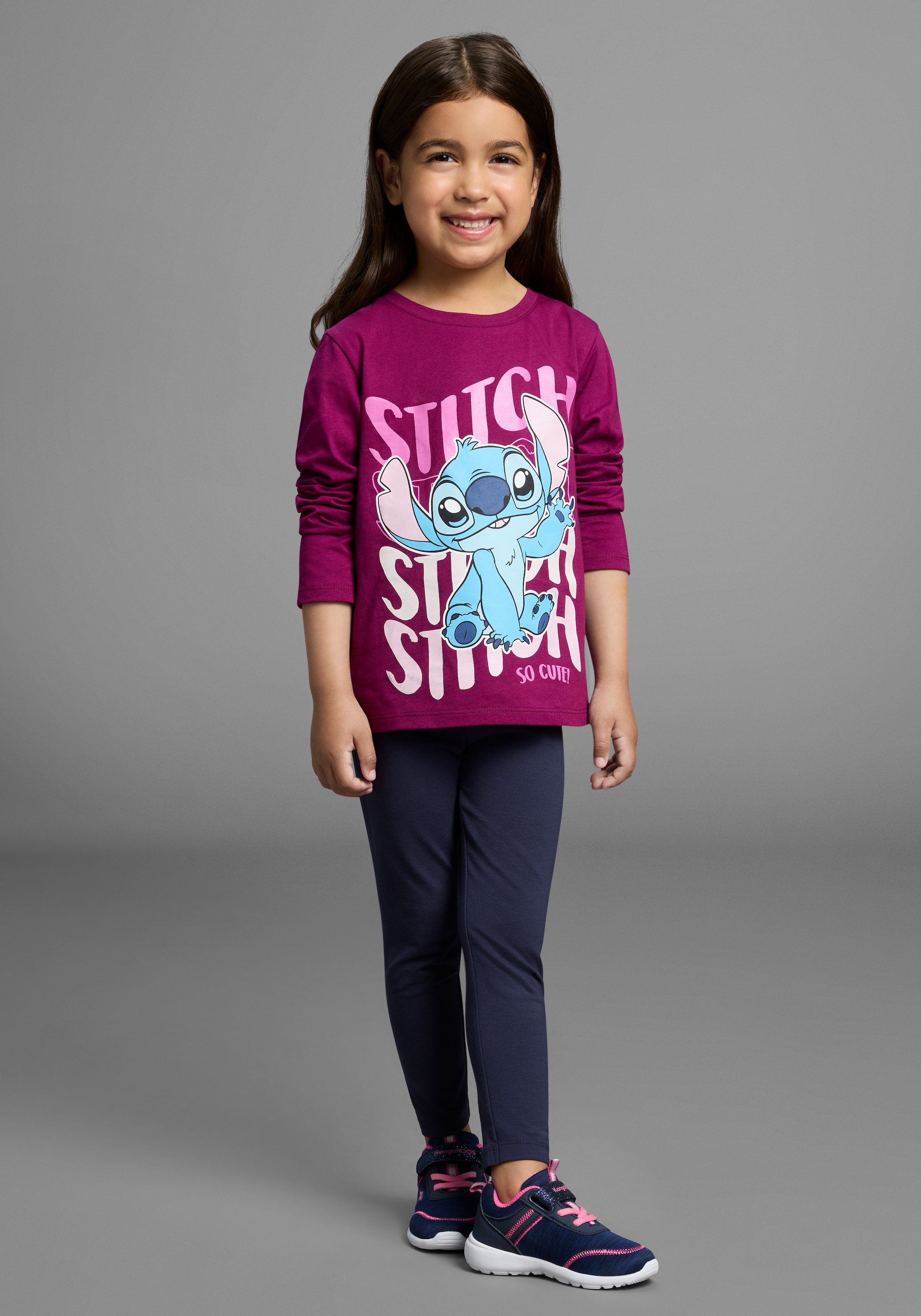 KIDSWORLD Langarmshirt »Disney Shirt Stitch & Lilo«, Disney STITCH
