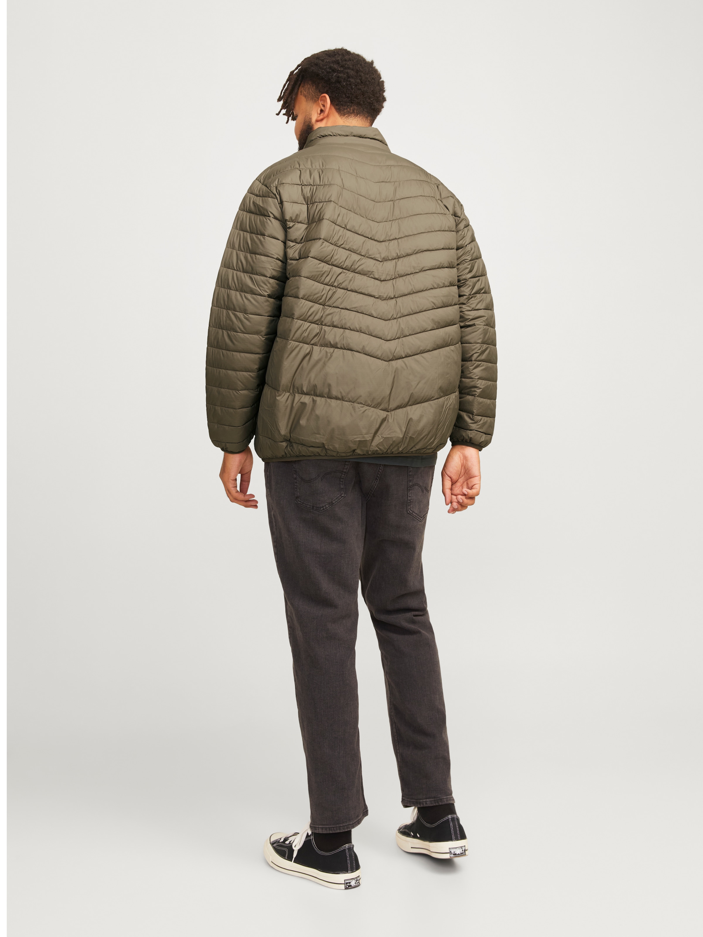Jack & Jones PlusSize Outdoorjacke »JJESTATE PACKABLE PUFFER COLLAR NOOS PLS«, ohne Kapuze