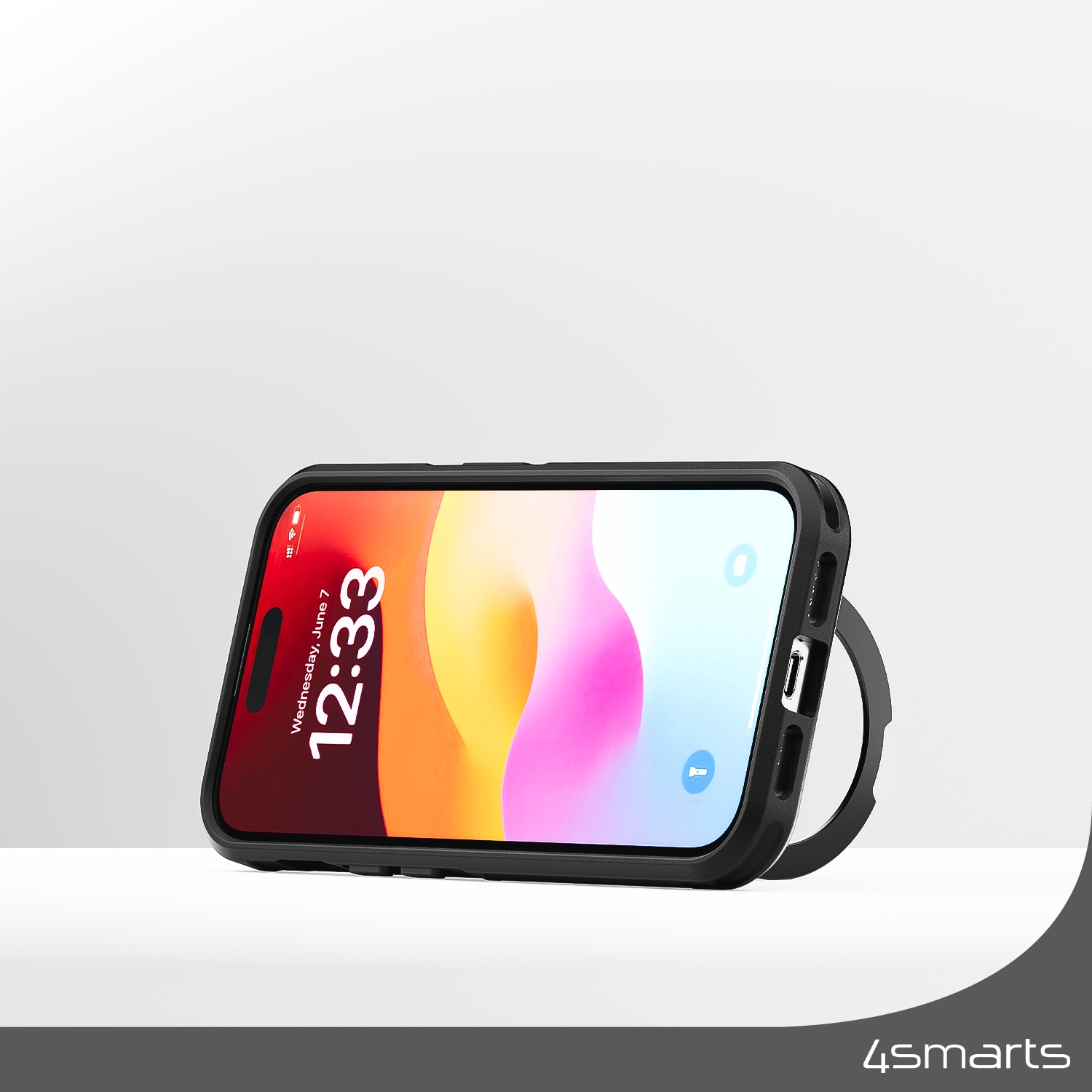 4smarts Backcover »Defend Case Magic Stand«, Apple iPhone 15 Pro, für iPhone 15 Pro
