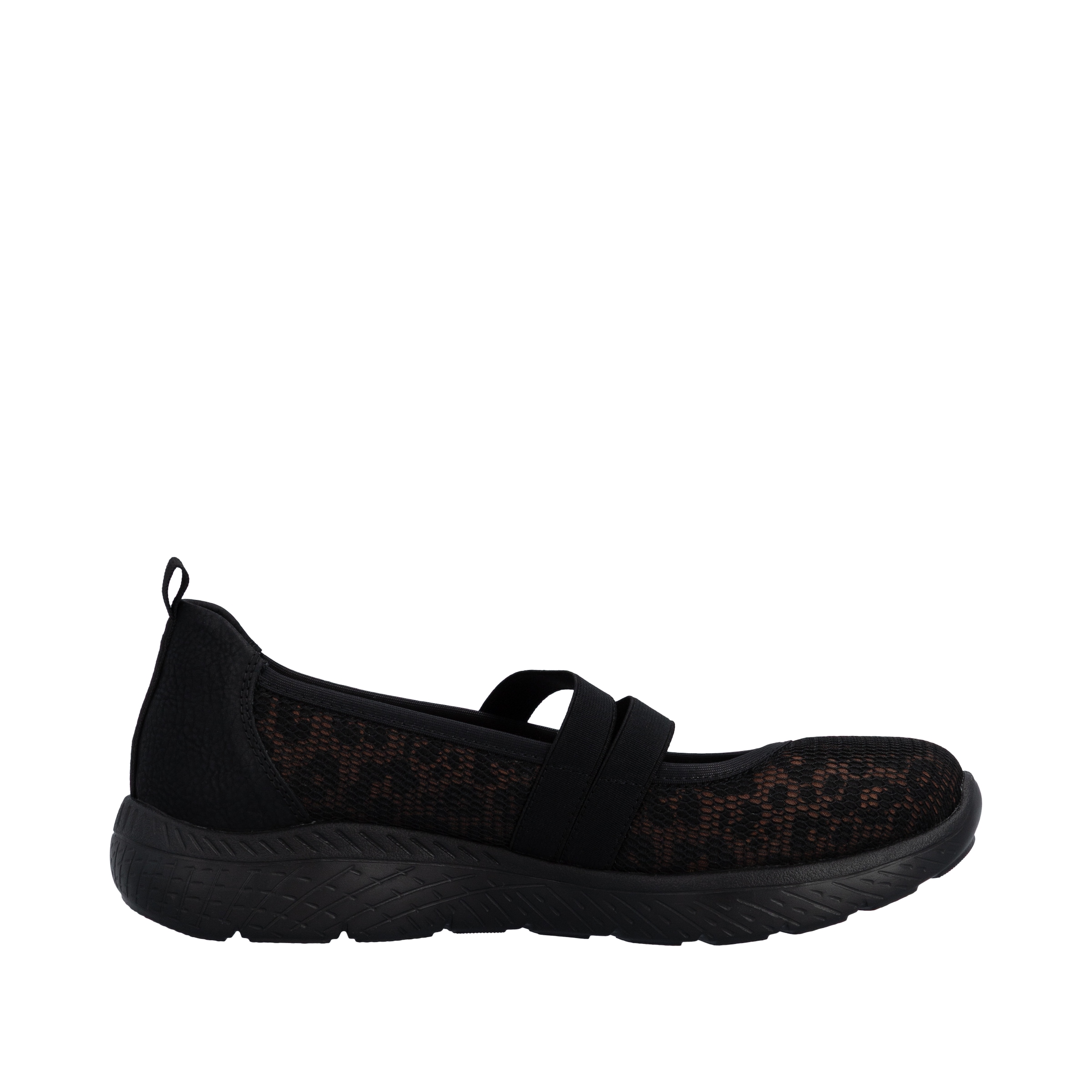 Rieker Ballerine  mocassin, chaussure à enfiler avec bandes stretch