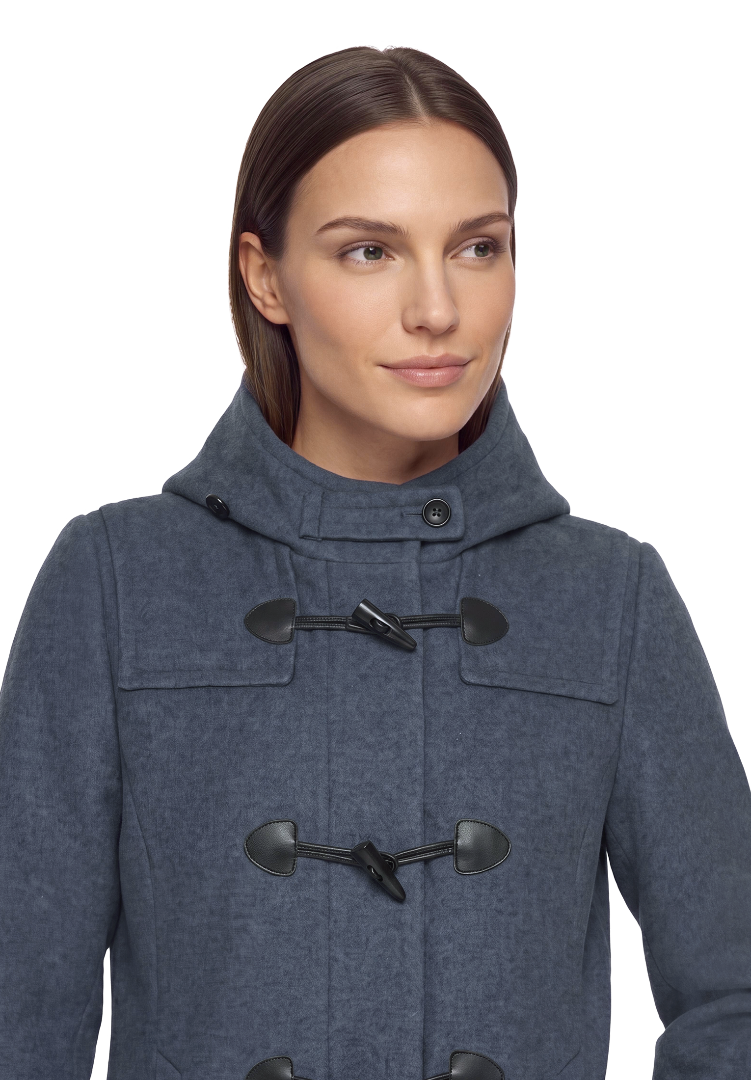 Gil Bret Dufflecoat Manteau style duffle-coat avec capuche/avec laine