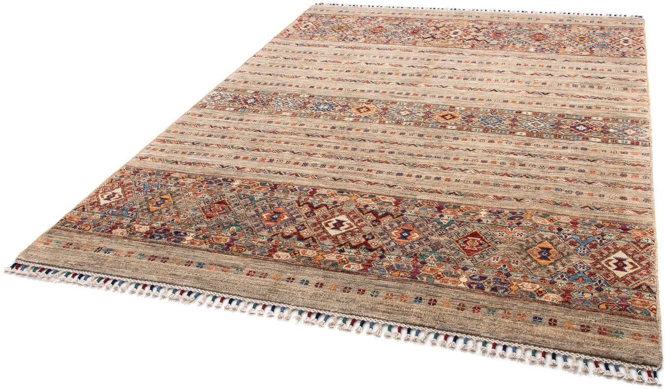 Image of morgenland Orientteppich »Ziegler - 235 x 178 cm - hellbraun«, rechteckig, 6 mm Höhe, Wohnzimmer, Handgeknüpft, Einzelstück mit Zertifikat bei Ackermann Versand Schweiz