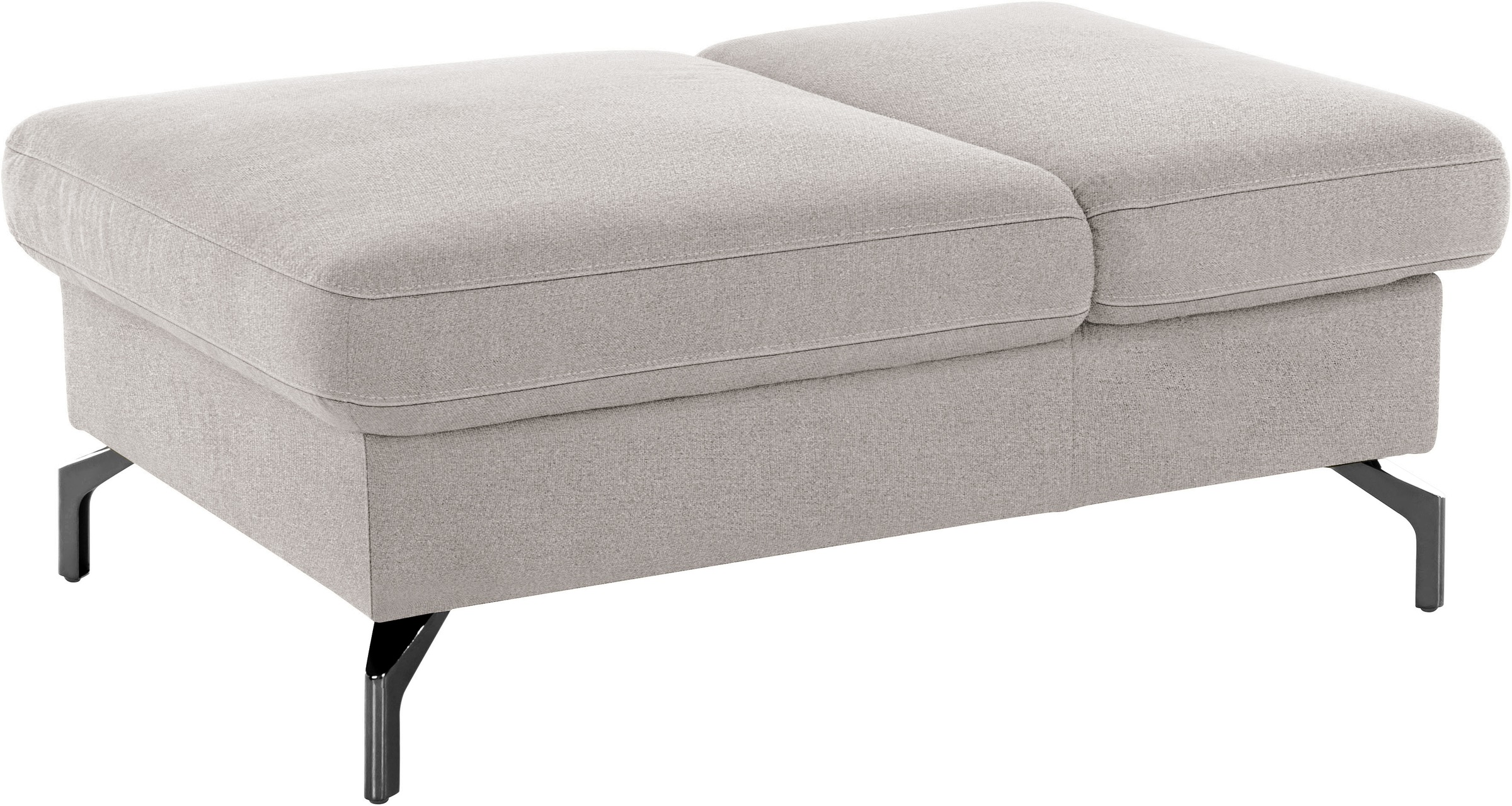 sit&more Hocker »Brisbane«, Fusshöhe 15 cm, mit Federkern und Klappfunktion