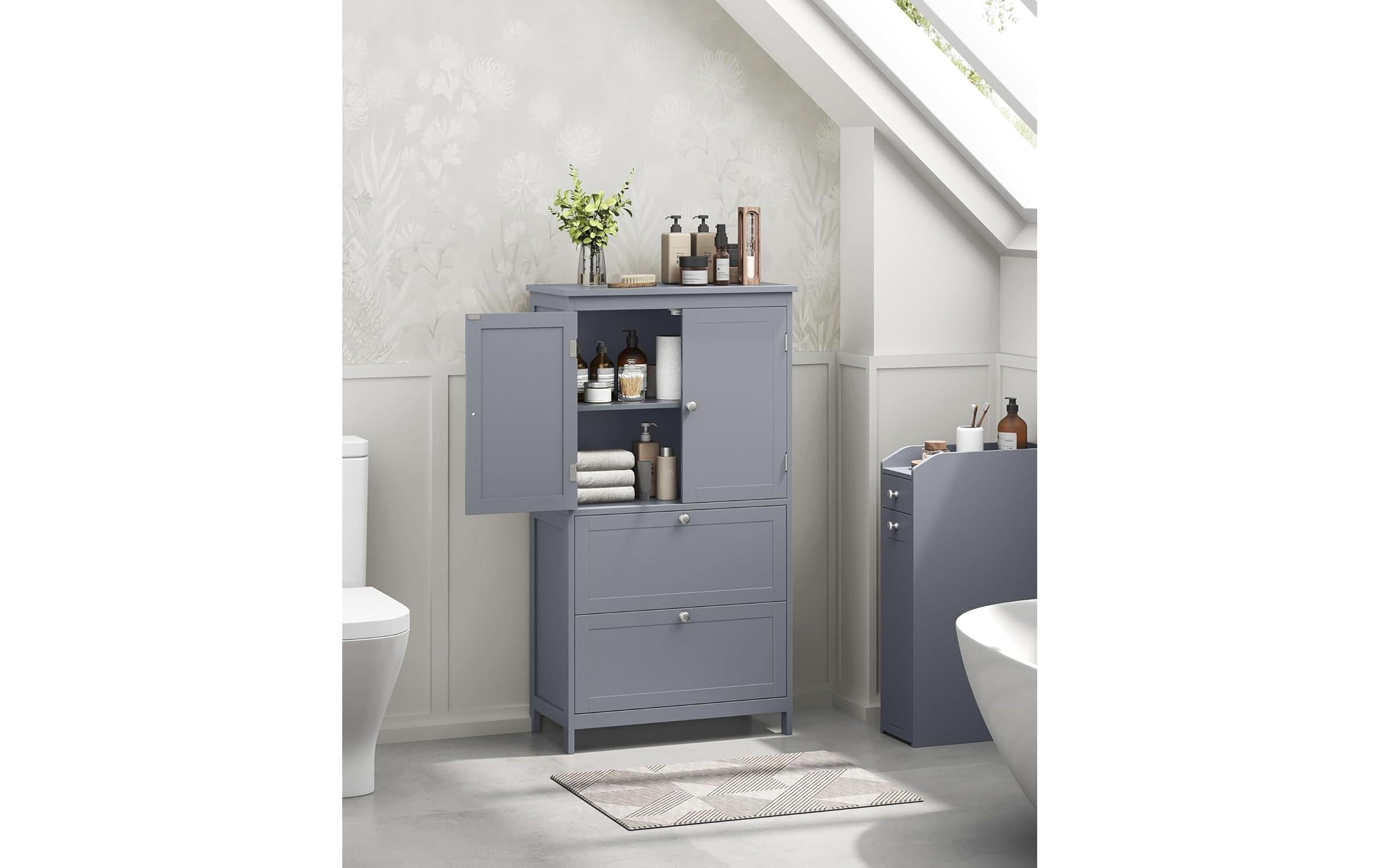 VASAGLE Kommode »in Landhausstil 60 x 110 cm«