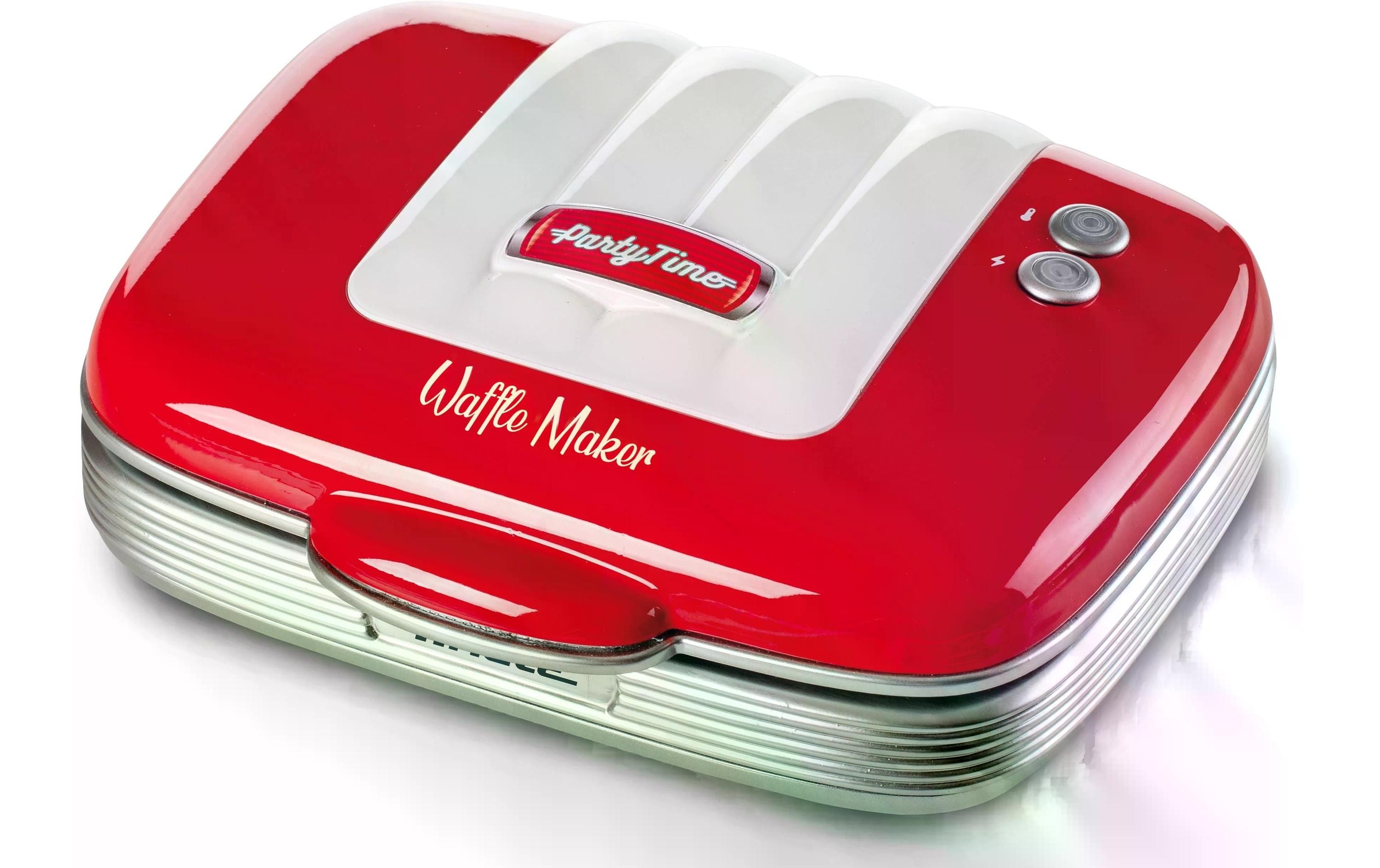 Ariete Waffeleisen »Party Time ARI-1973-RD Rot/Weiss«, 700 W