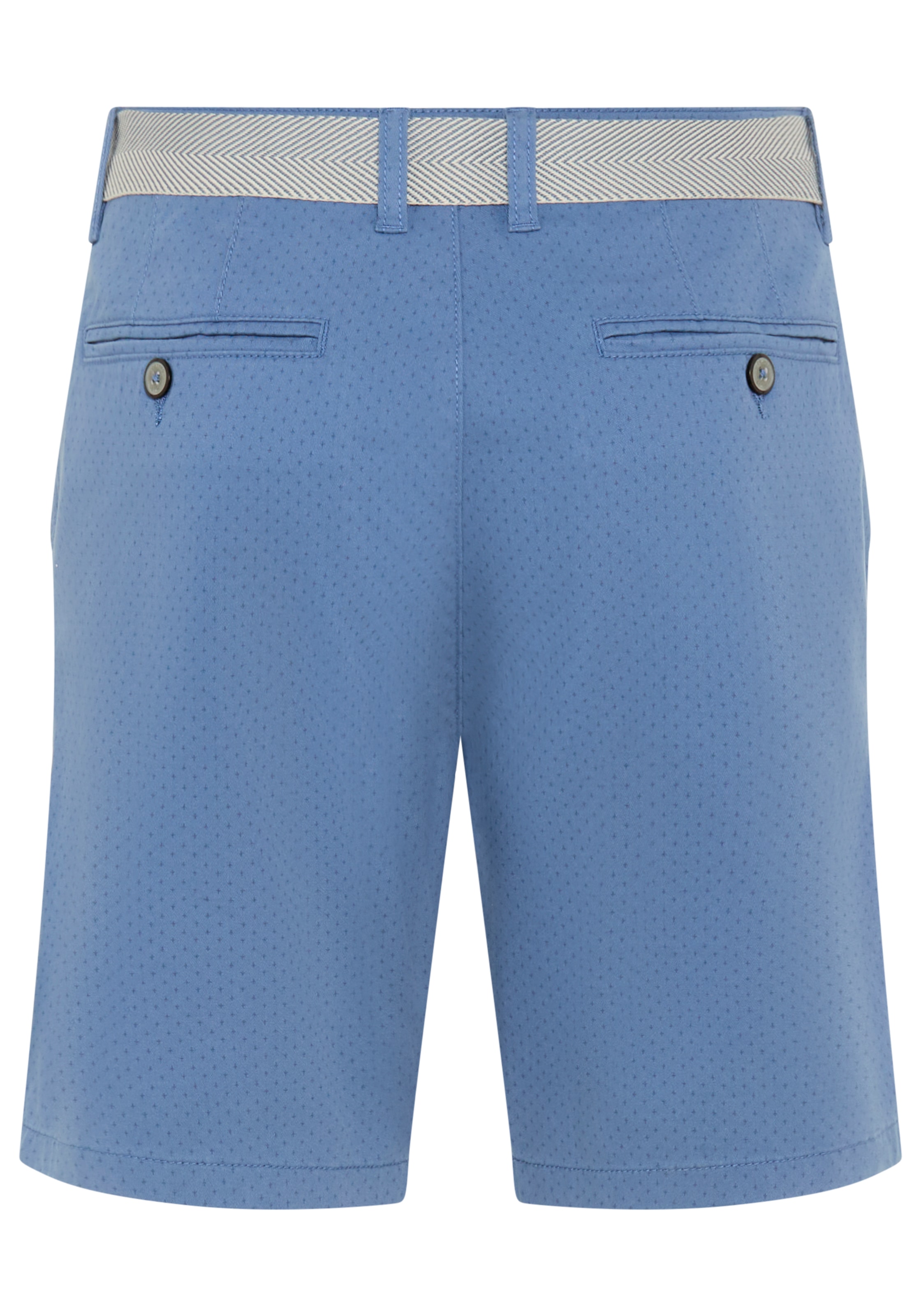 DELMAO Short  kniefrei, gerades Bein, mit Eingrifftaschen und Gesässtaschen
