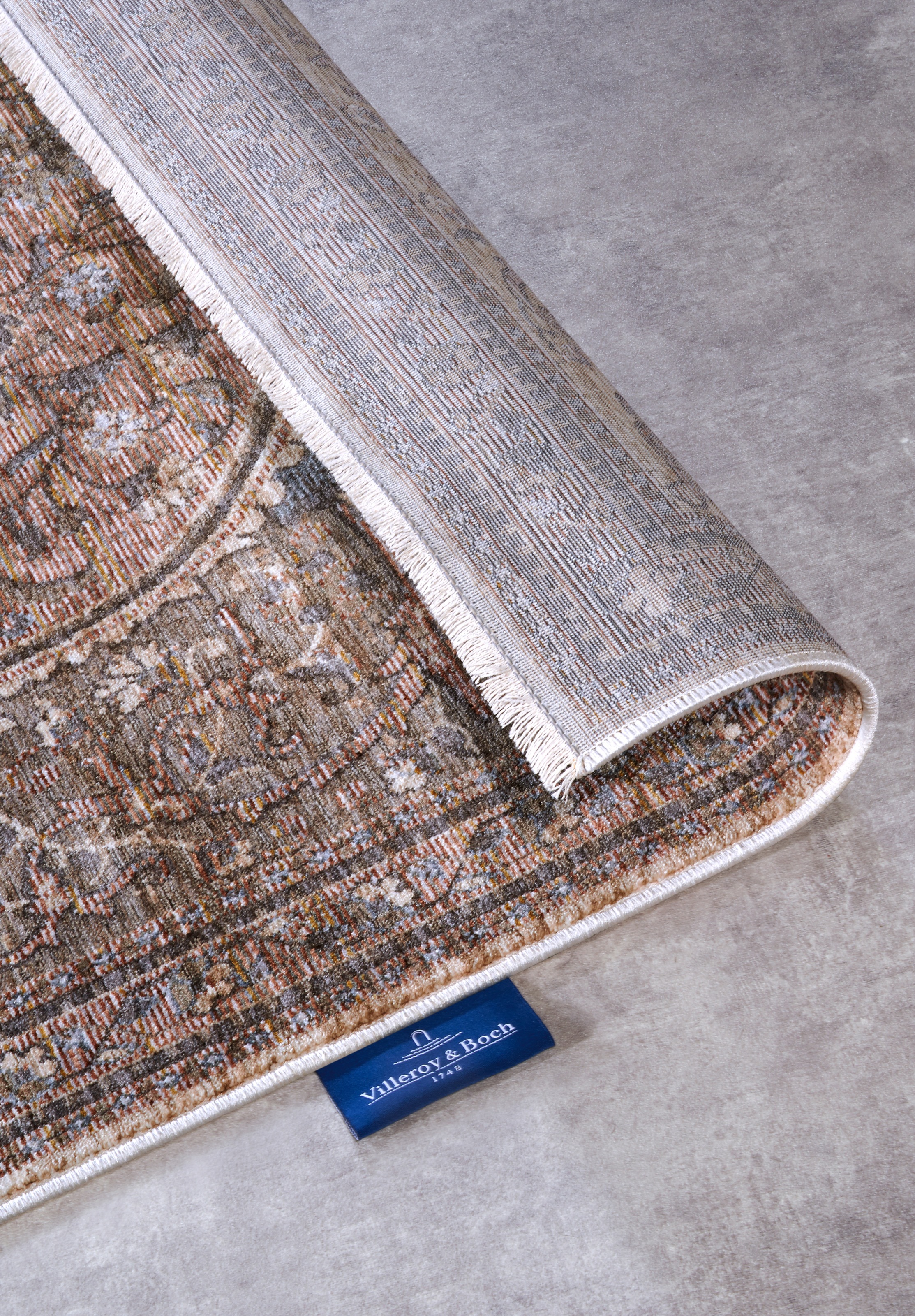 Villeroy & Boch Teppich »Renata« rechteckig 7 mm Höhe Läufer, Orientalisch, Fransen, Wohnzimmer, Schlafzimmer, Vintage