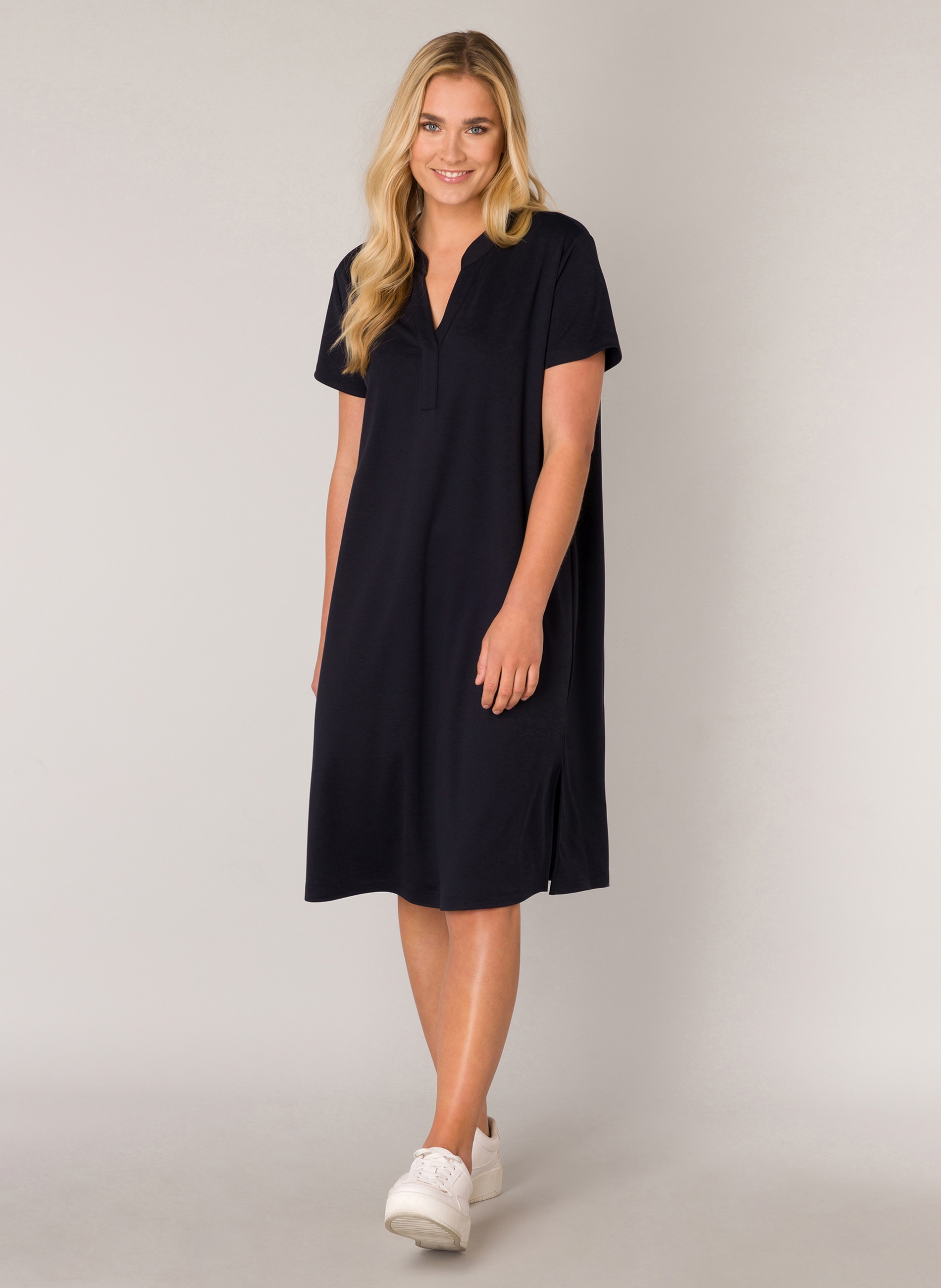 Base Level Sommerkleid »YEN«, mit Bindegürtel