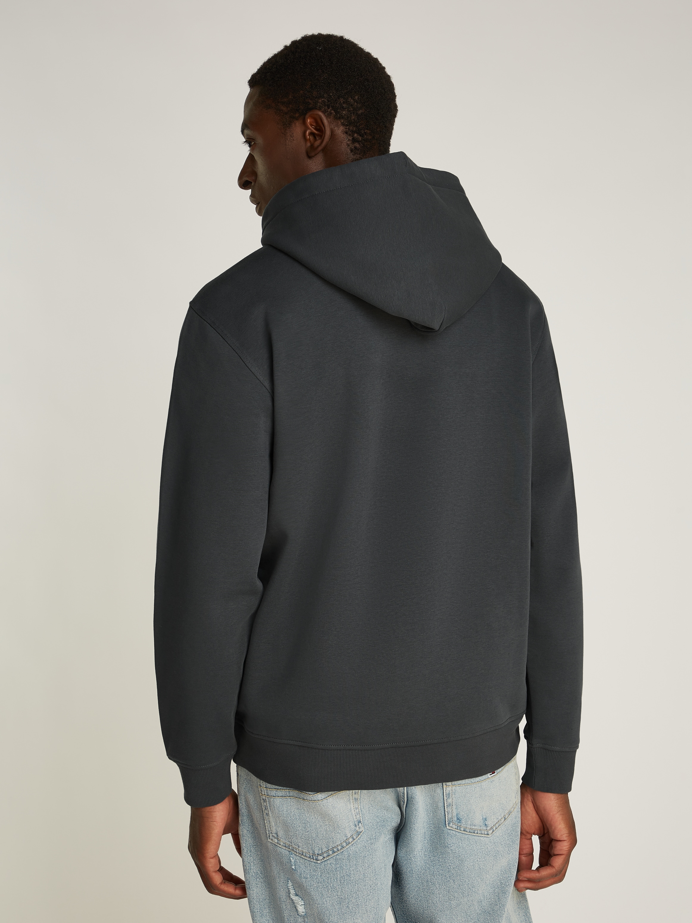 Tommy Jeans Plus Kapuzensweatshirt »TJM REG ESSENTIAL FLAG HOOD EXT«, Grosse Grössen