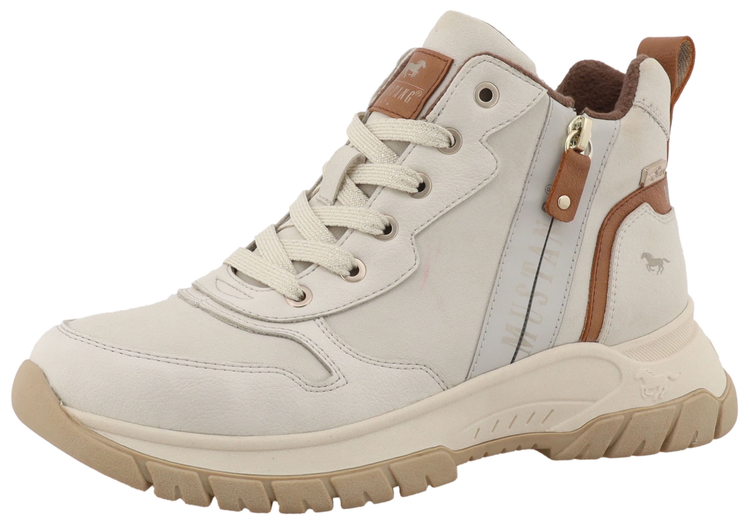 Image of Mustang Shoes Winterboots "Raissa" Schnürboot, Trekkingboots mit TEX-Membrane
