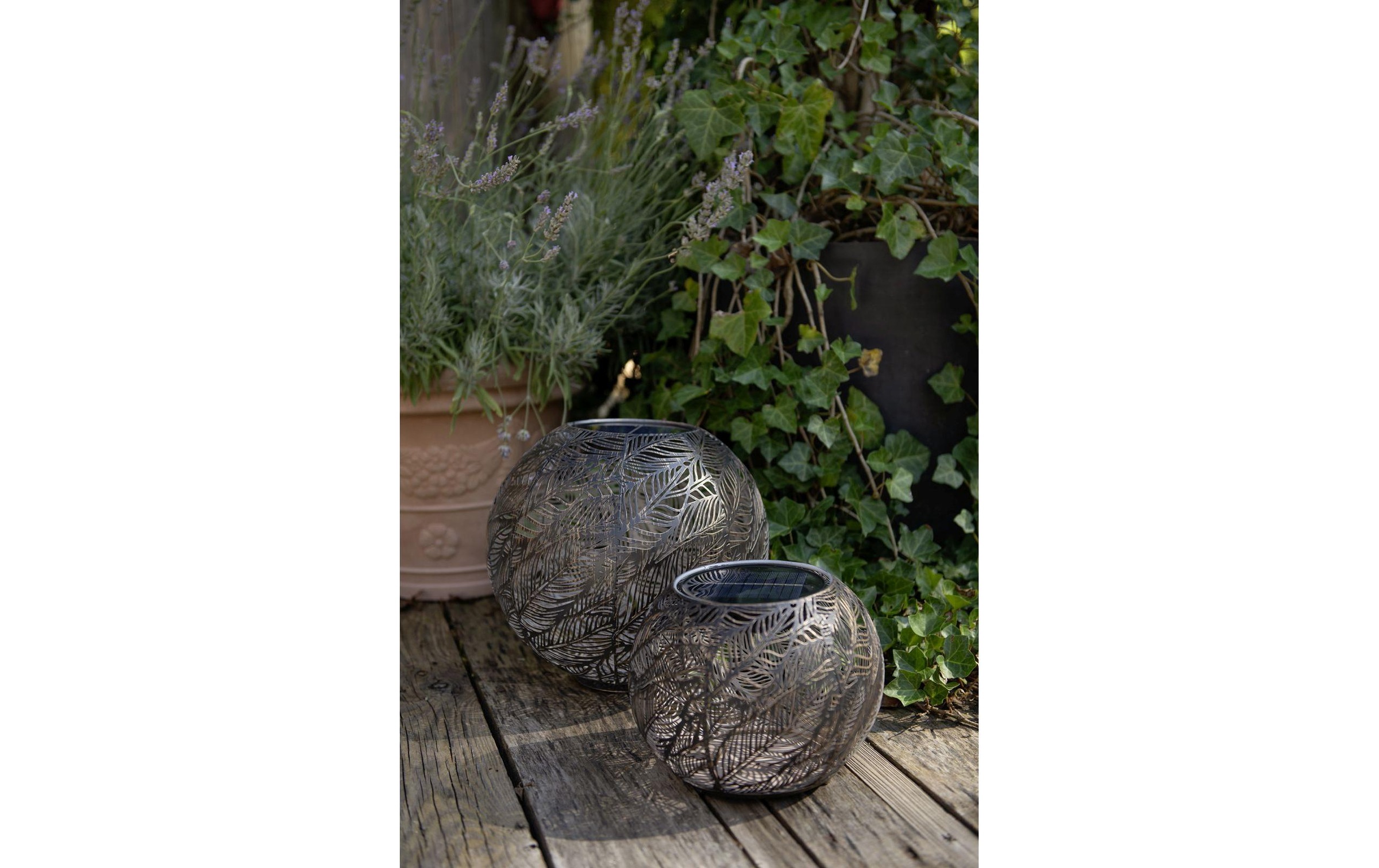 STT LED Solarleuchte »Ball Sombra« Warmweiss