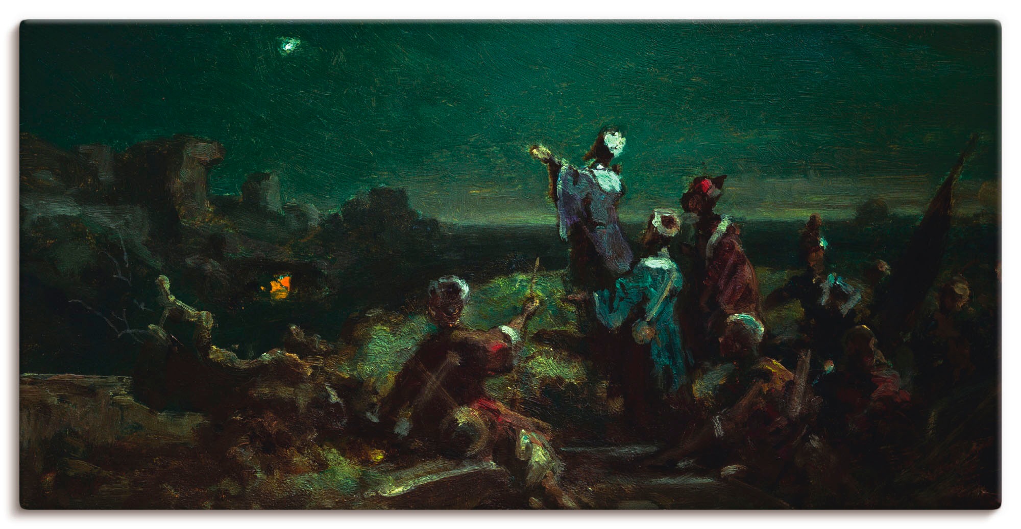 Artland Wandbild »Der Stern von Bethlehem«, Religion, (1 St.), als  Leinwandbild, Wandaufkleber oder Poster in versch. Grössen günstig kaufen