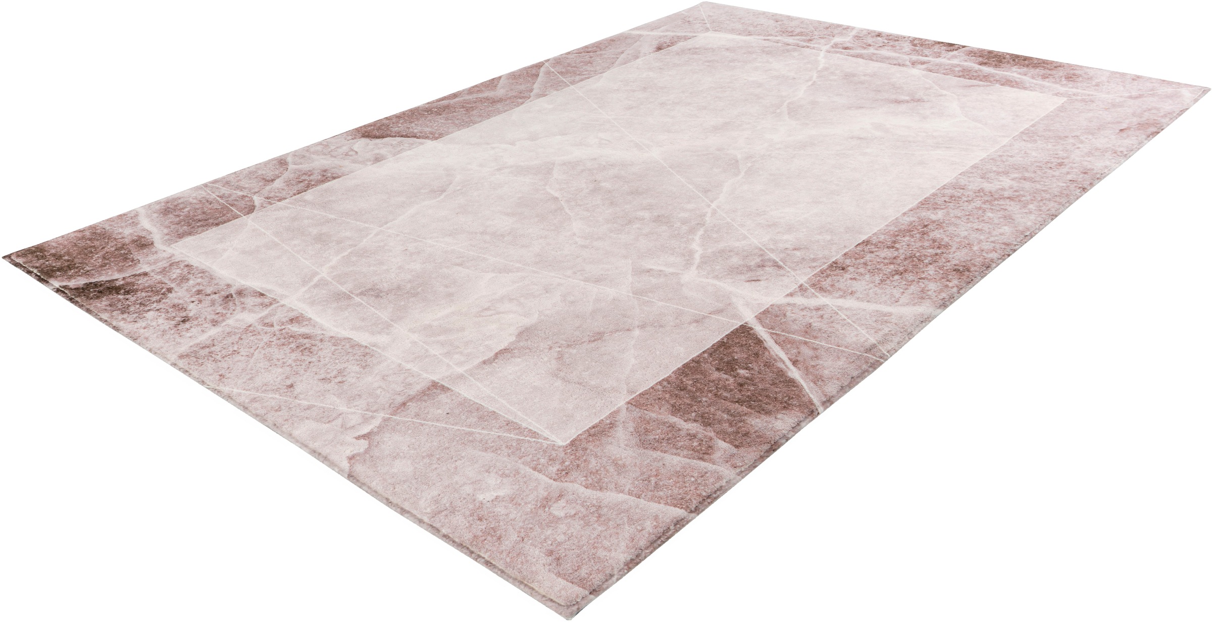 Image of Obsession Teppich »Palazzo 270«, rechteckig, 10 mm Höhe, modernes Marmor Design, mit Bordüre, ideal im Wohnzimmer & Schlafzimmer bei Ackermann Versand Schweiz