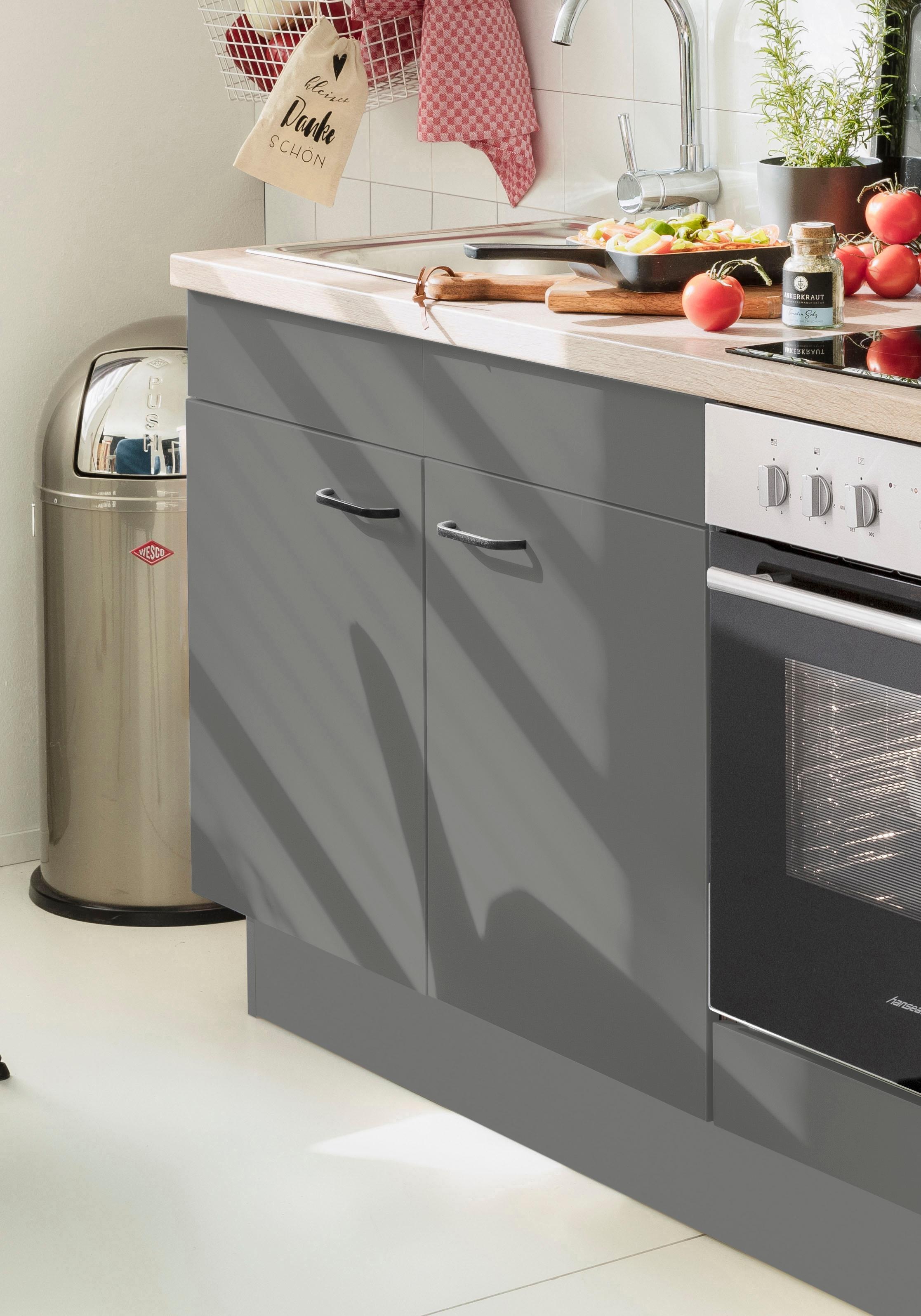 OPTIFIT Spülenschrank »Elga«, mit Soft-Close-Funktion, höhenverstellbaren Füssen, Breite 100 cm