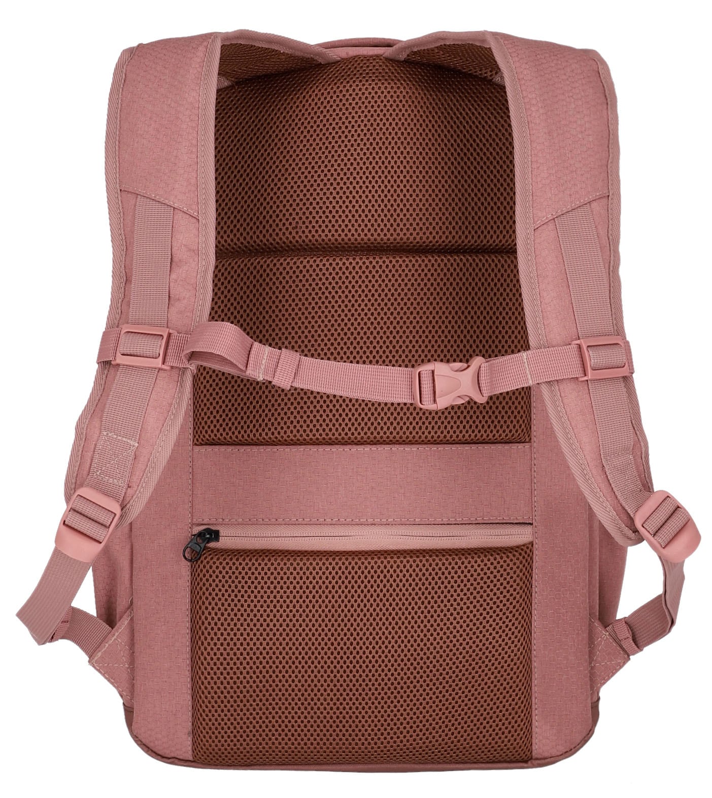 travelite Laptoprucksack »Kick Off L, 45 cm, rosé«, Arbeitsrucksack Schulrucksack Streetpack mit 15,6-Zoll Laptopfach