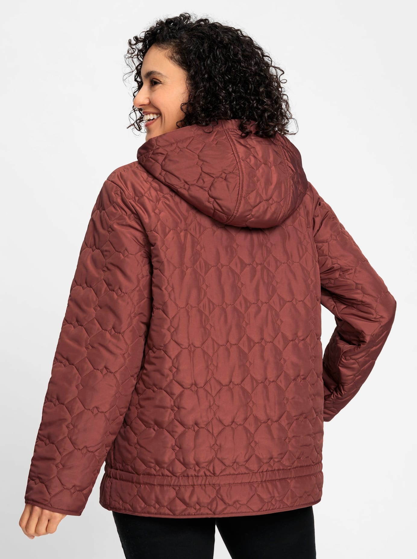 Inspirationen Steppjacke, mit Kapuze
