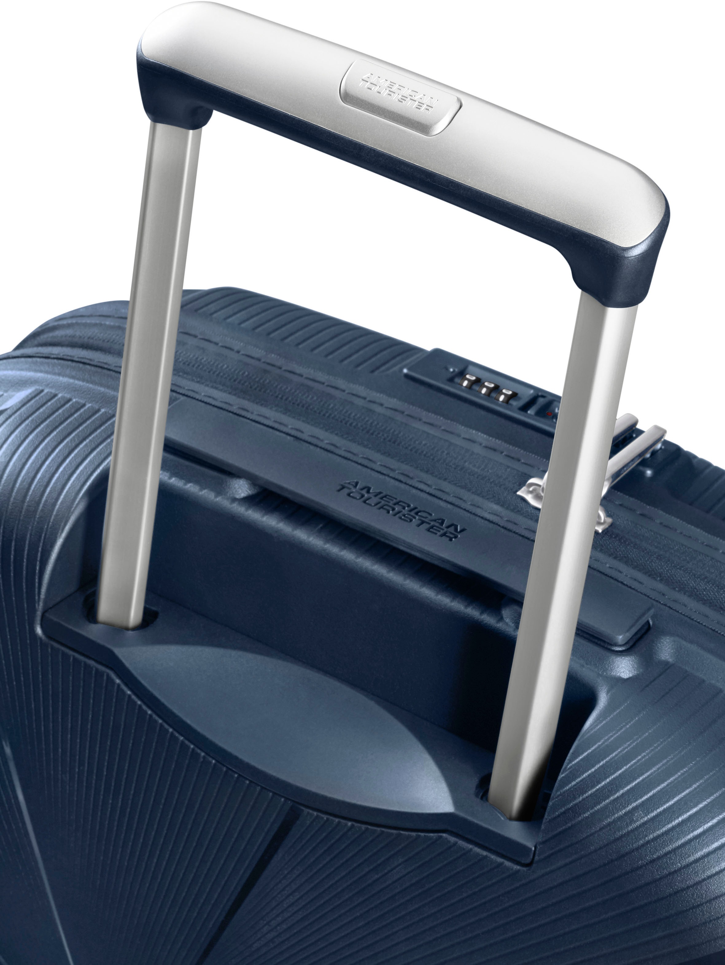 American Tourister® Hartschalen-Trolley »STARVIBE, in verschiedenen Farben und Grössen«, 4 Rollen, Handgepäck-Koffer Reisegepäck Koffer TSA-Zahlenschloss
