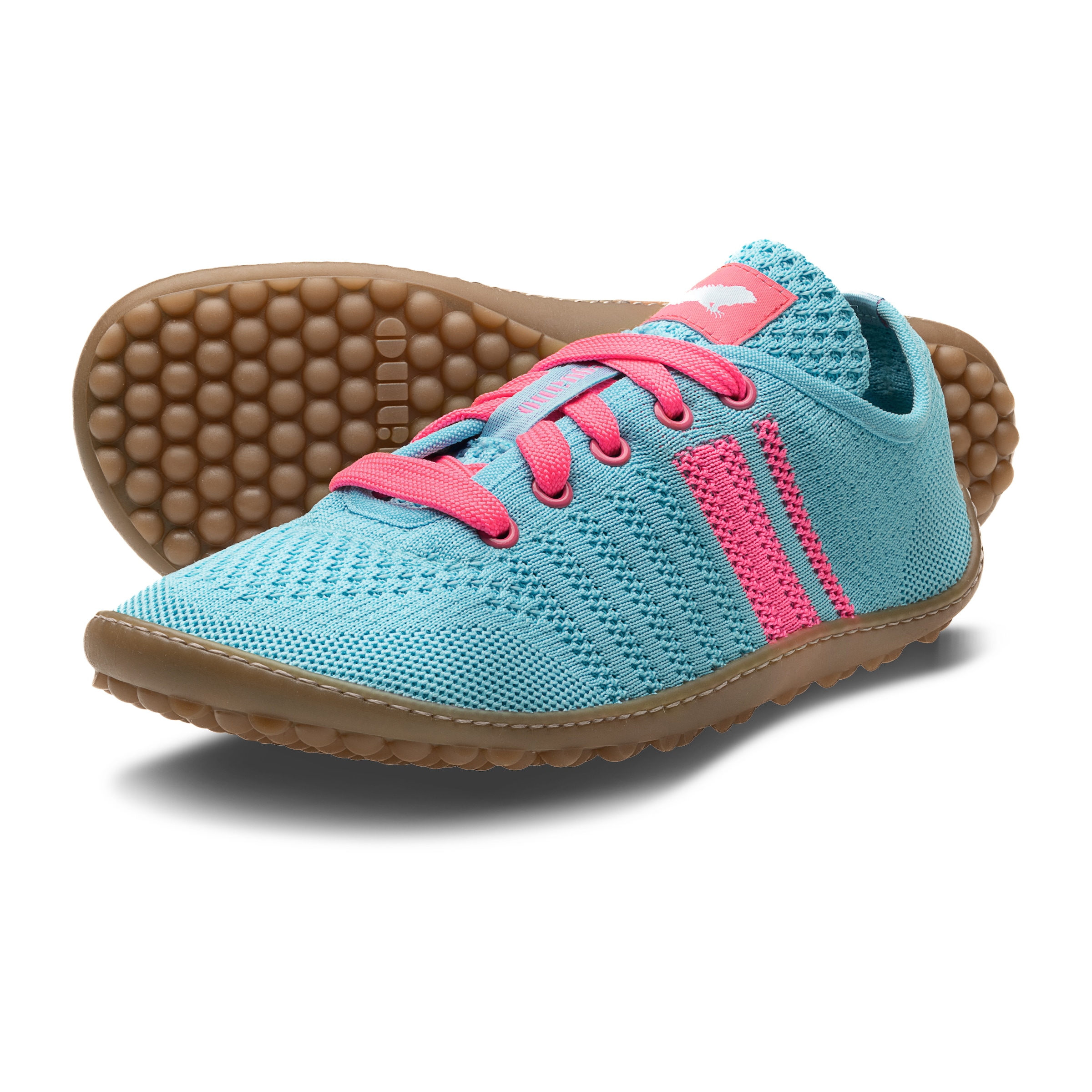 Leguano Chaussures pieds nus »CARIBEO«  Chaussure confortable, chaussure à lacets avec empiècement contrastant