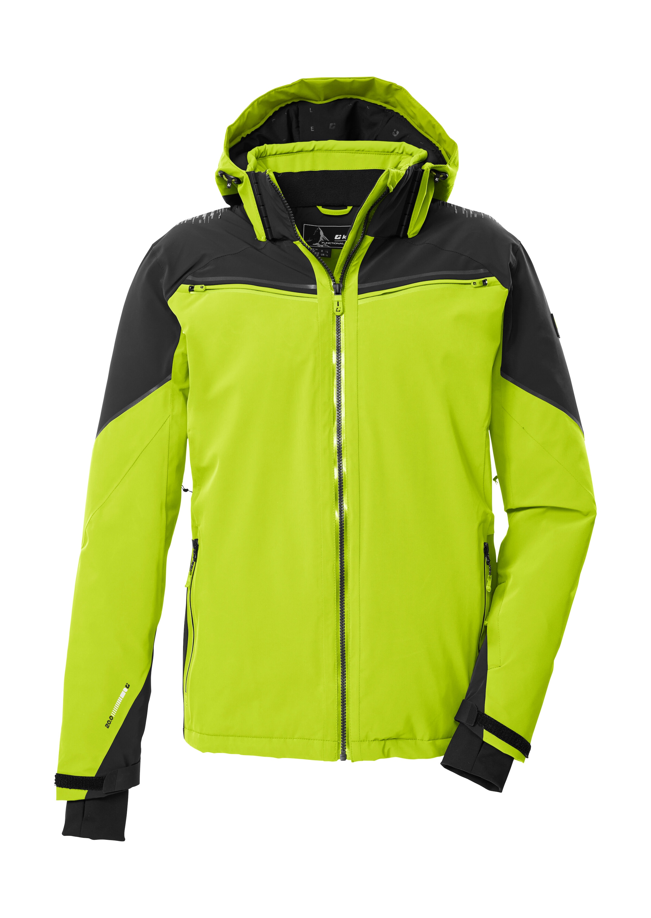 Killtec Veste de ski »KSW 51 MN SKI JCKT« Herren Funktionsjacke: wasserdicht, atmungsaktiv, 4-Wege-Stretch