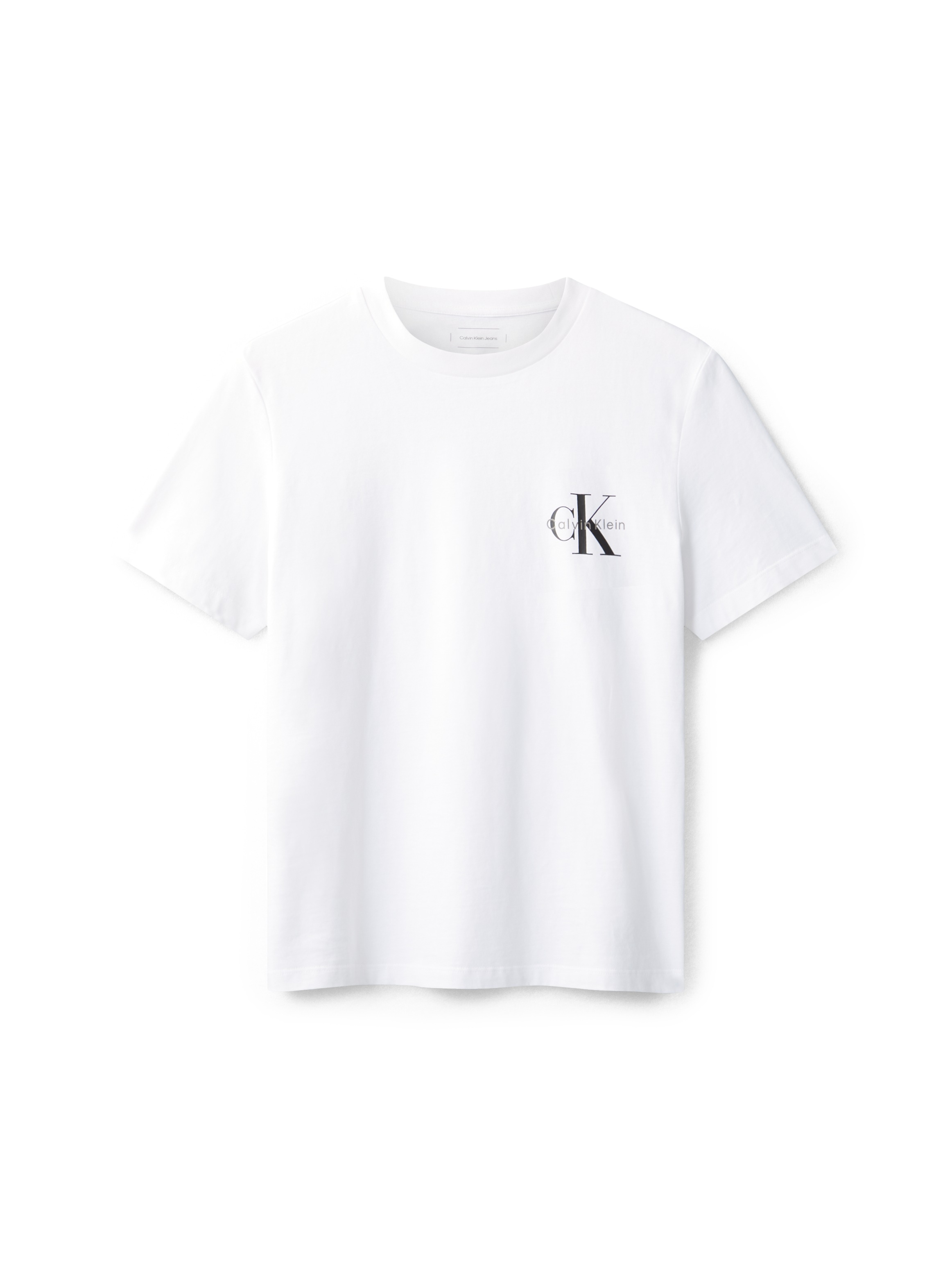 Calvin Klein Jeans T-Shirt »A- Logo CN 2 Pack Tee«, (Packung, 2er-Pack), Mit Rundhalsausschnitt