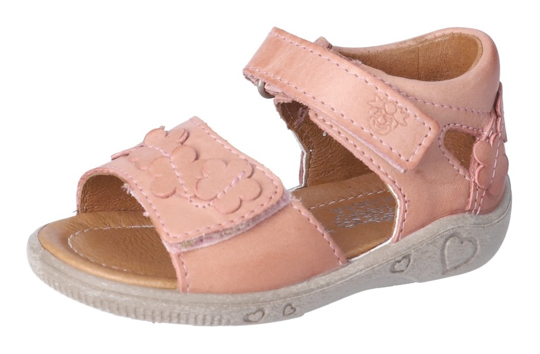 Image of PEPINO by RICOSTA Sandale »Tildi WMS-Weiten Mess System: schmal«, mit süssen Blümchen-Applikationen, schmale Schuhweite bei Ackermann Versand Schweiz