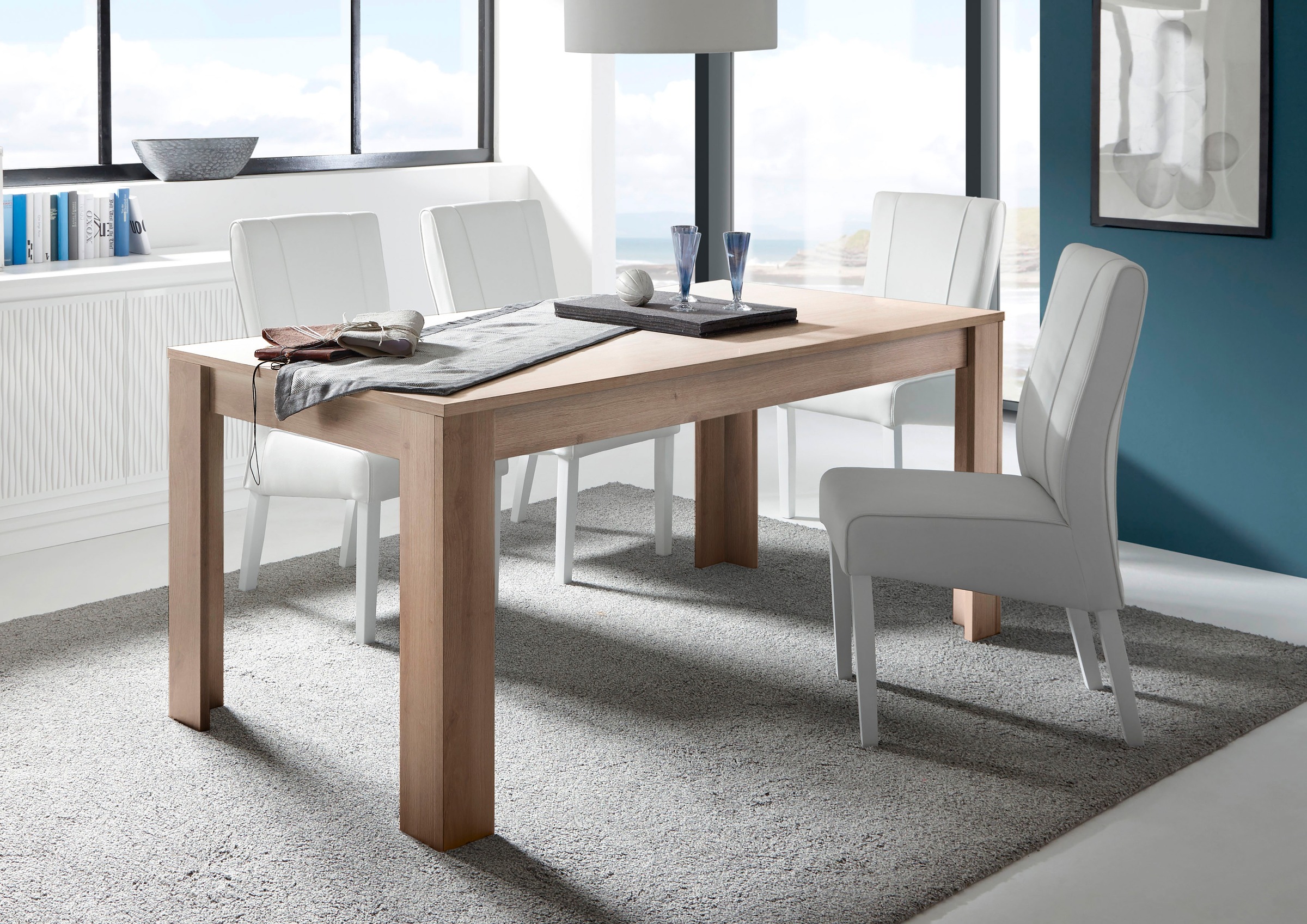 Image of LC Esstisch »Firenze«, Breite 180 cm, erweiterbar durch Ansteckplatte bei Ackermann Versand Schweiz