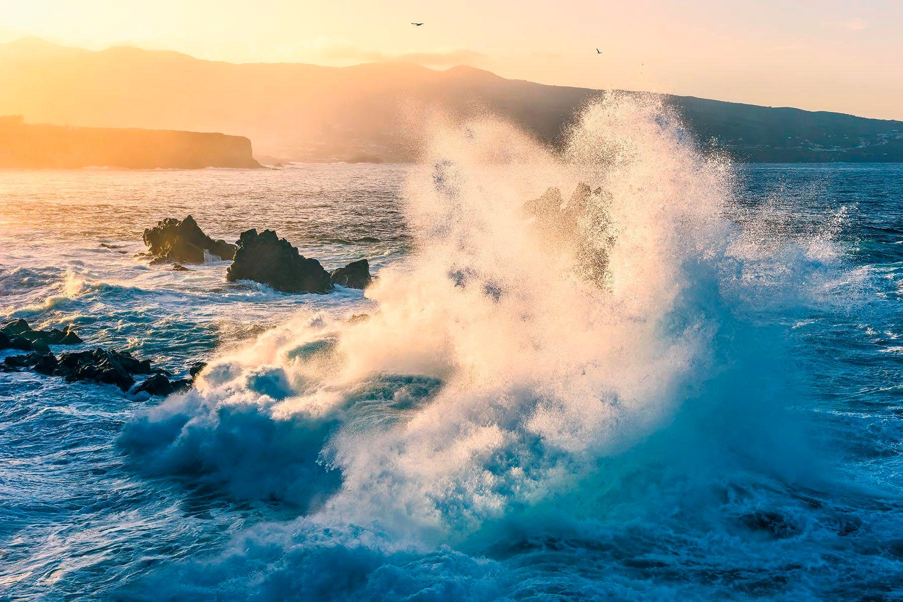 Image of Komar Vliestapete »Exploding Elements«, Strand bei Ackermann Versand Schweiz