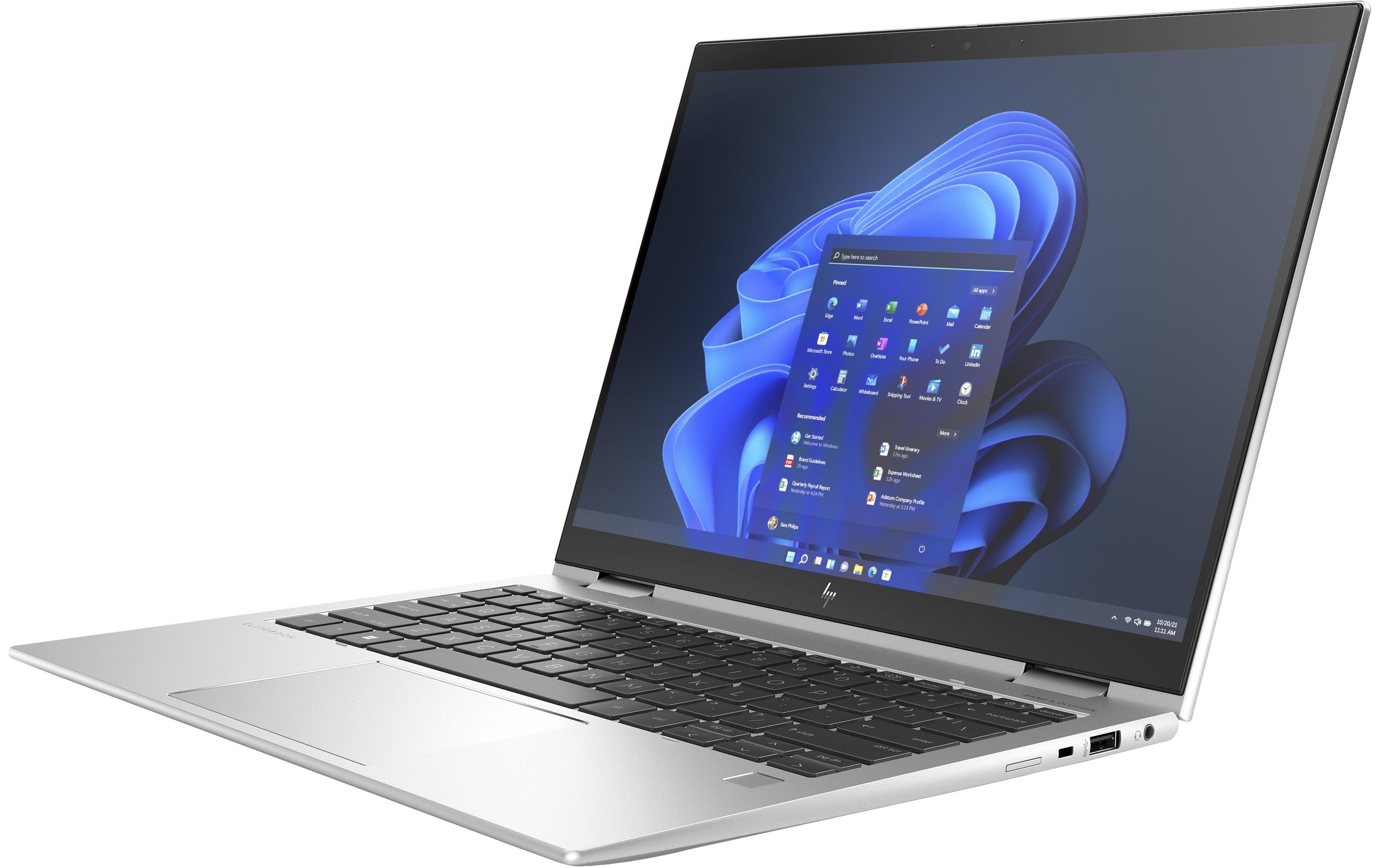 HP Notebook »Elite x360 830 G9 6F5U8«, 33,64 cm, / 13,3 Zoll, Intel, Core i7, Iris Xe Graphics, 512 GB SSD