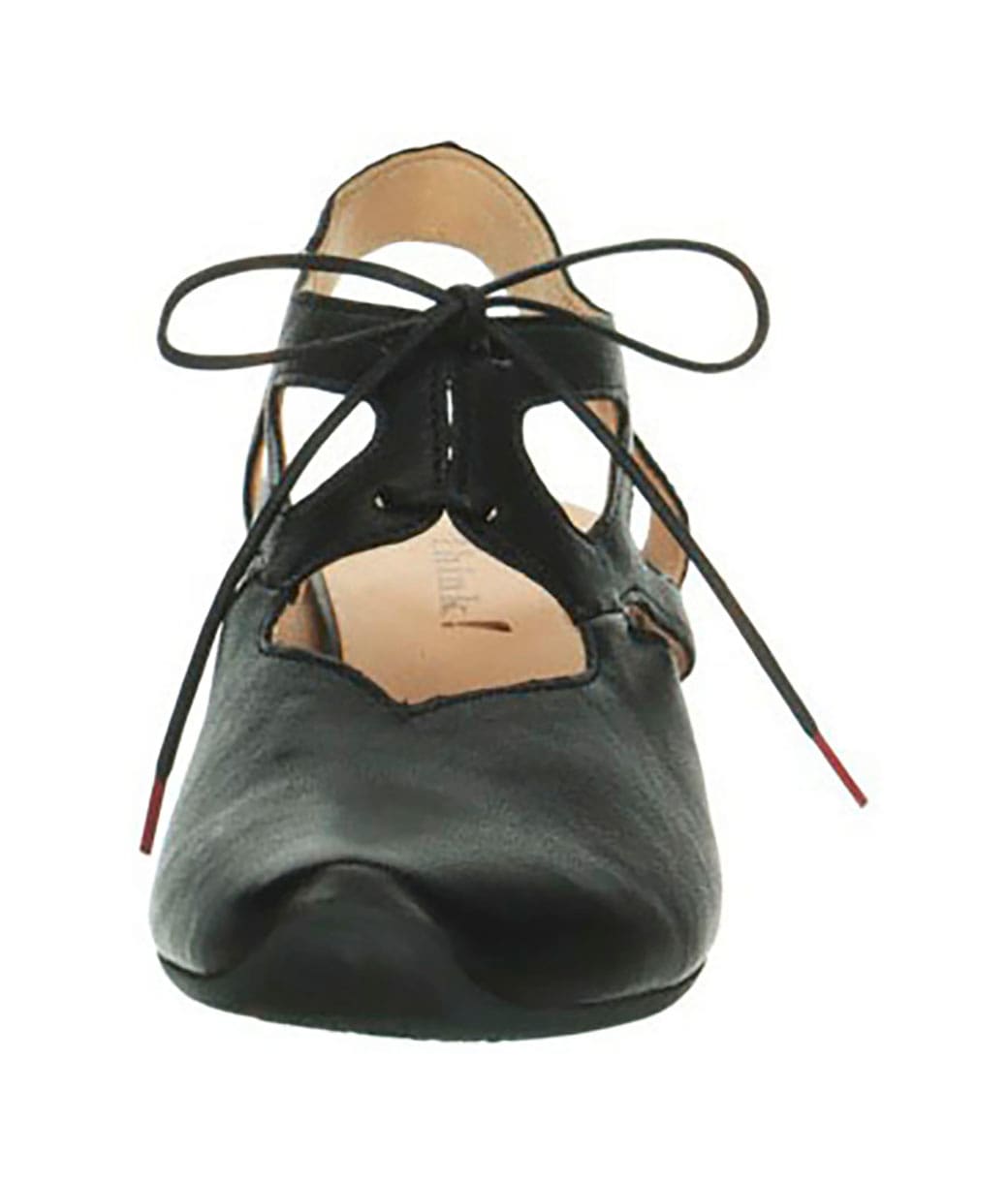 Think! Slingpumps »DAMEN«, Schnürpumps, Sommerschuh, Trichterabsatz, mit feiner Musterung