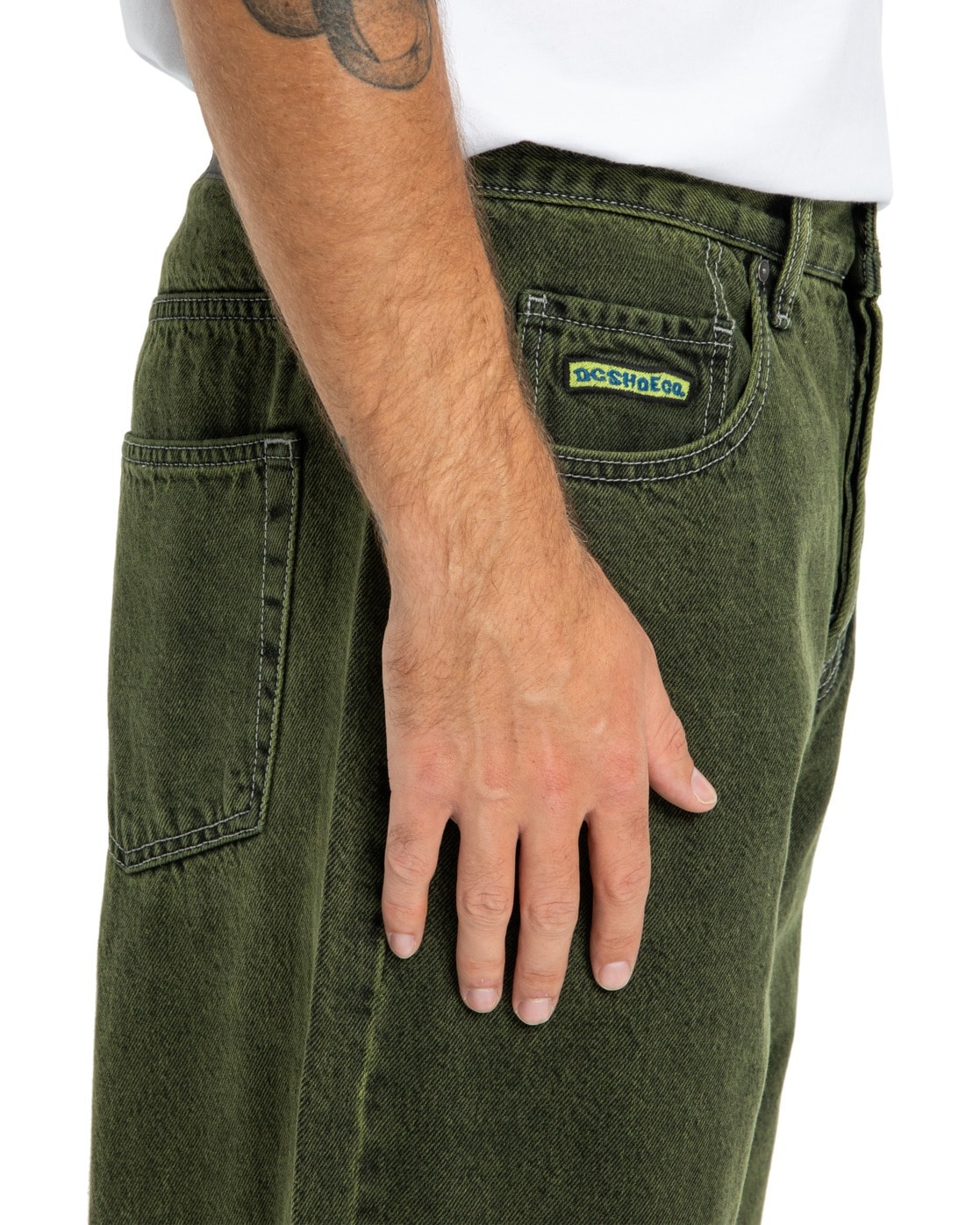 DC Shoes Relax-fit-Jeans »Worker Baggy Denim Bronze Rins«