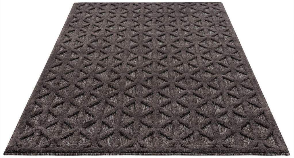 Carpet City Teppich »In-& Outdoorteppich für acheter Wetterfest Santorini Raute-Optik«, 58500, confortablement 3D-Effekt, Terrasse, Flur Balkon, rechteckig, Küche, UV-beständig 