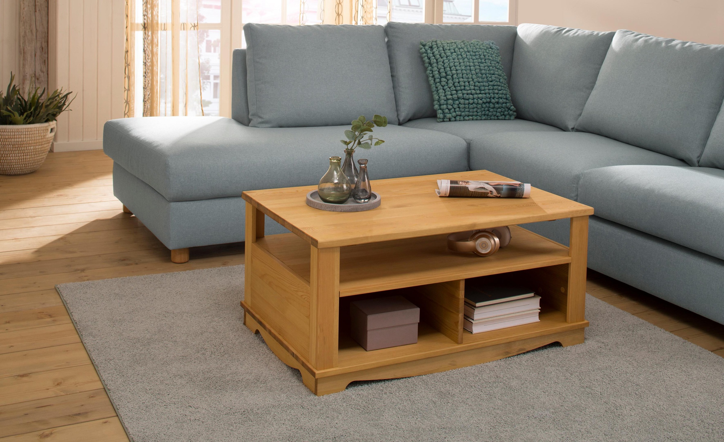 Image of Home affaire Couchtisch »Rolf«, aus massiver Kiefer bei Ackermann Versand Schweiz