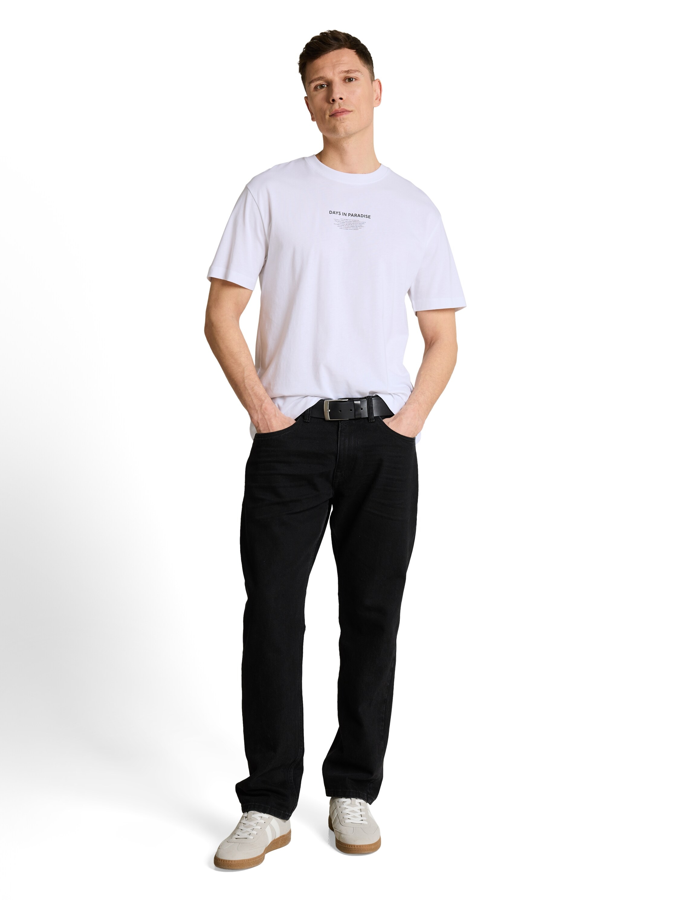 TOM TAILOR Denim Shirt à col rond