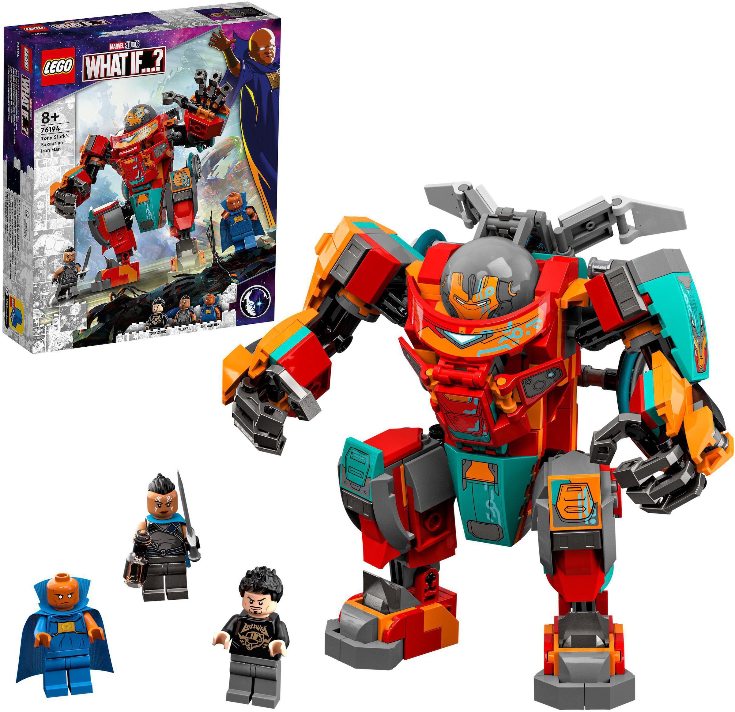 Image of LEGO® Konstruktionsspielsteine »Tony Starks sakaarianischer Iron Man (76194)«, (369 St.), LEGO® Marvel Super Heroes bei Ackermann Versand Schweiz