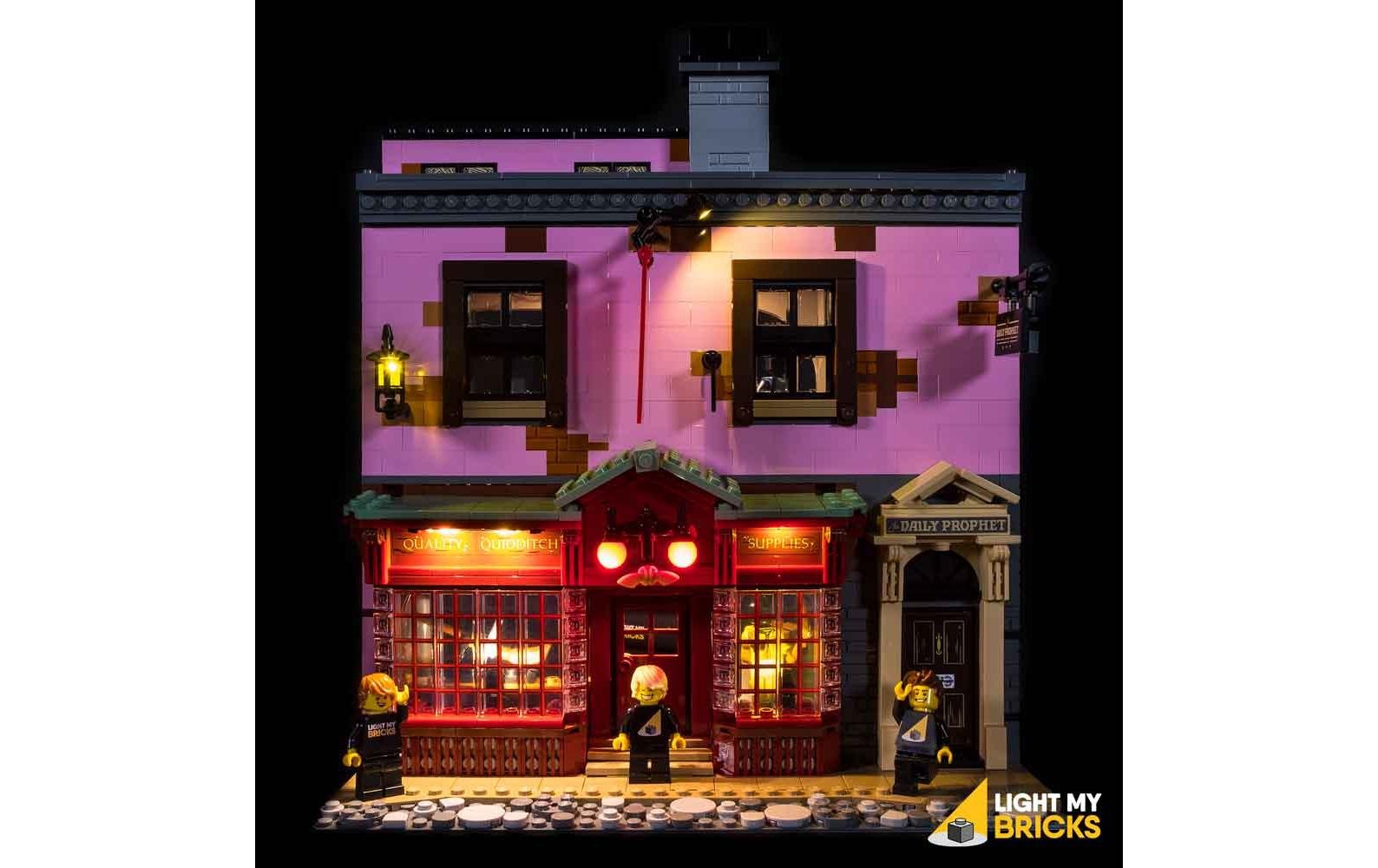Konstruktionsspielsteine »LEGO Diagon Alley #75978 Light Kit«, (144 St.)
