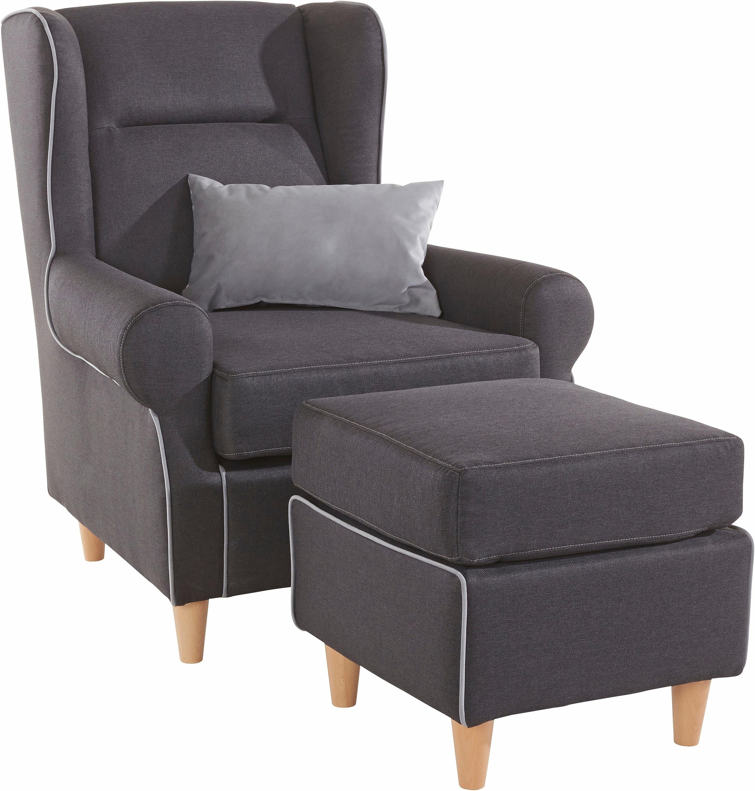 Image of INOSIGN Ohrensessel inklusive Hocker bei Ackermann Versand Schweiz