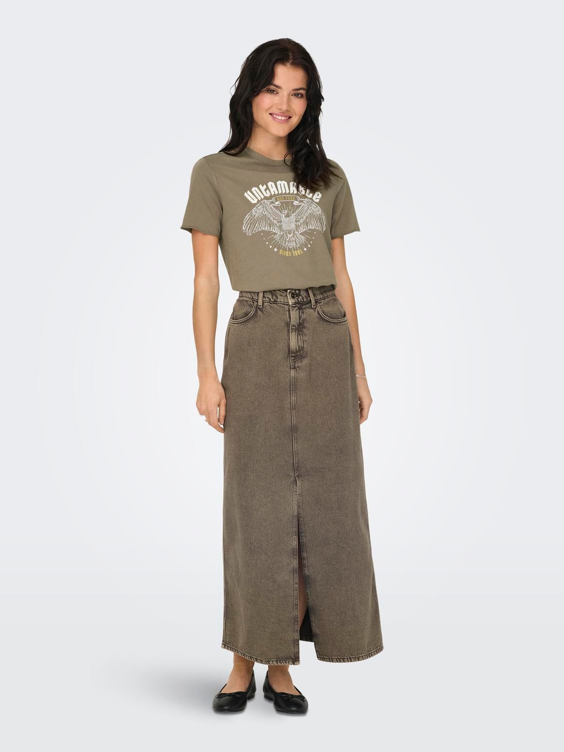 ONLY Rundhalsshirt »ONLLUCY REG S/S TOP JRS NOOS« unterschiedlich bedruckt